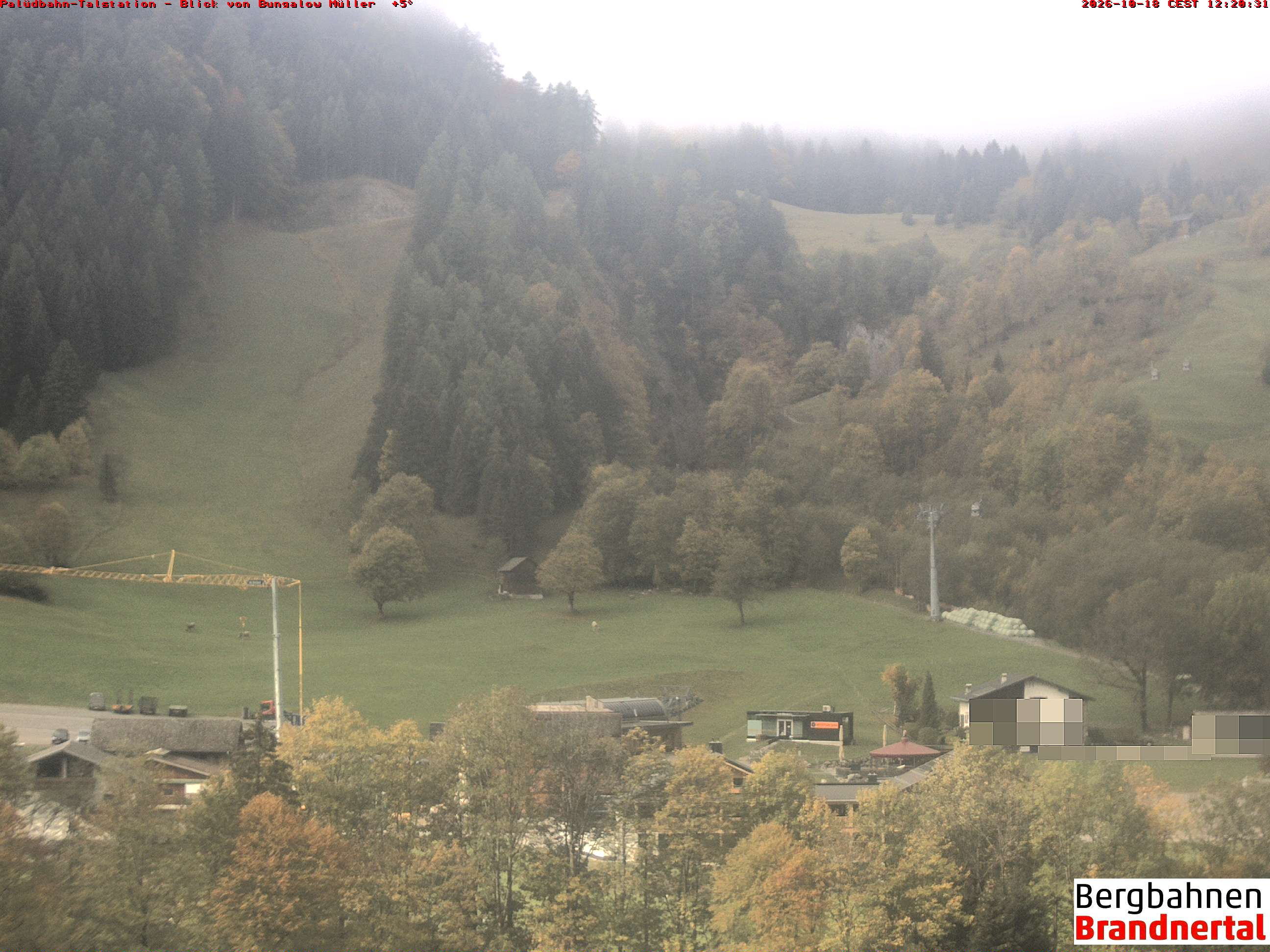 Blick auf Palüdbahn von Bungalow Müller