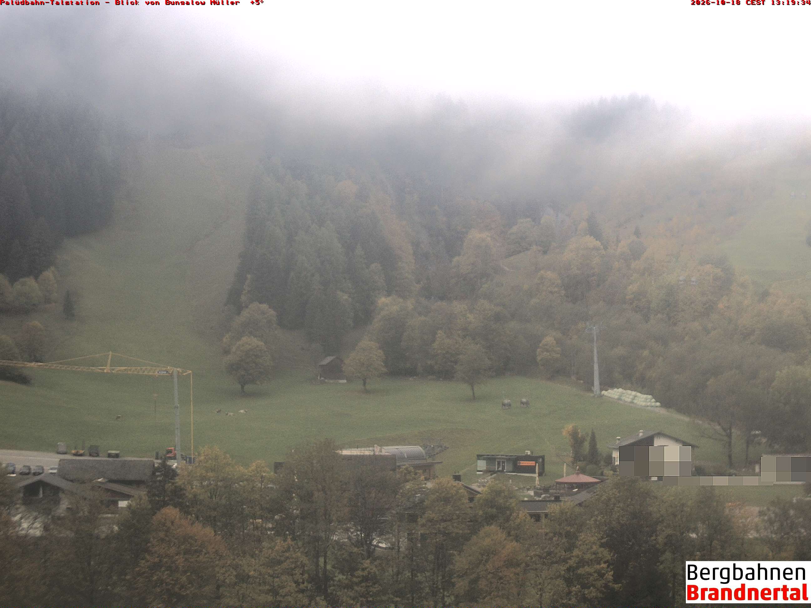 Blick auf Palüdbahn von Bungalow Müller