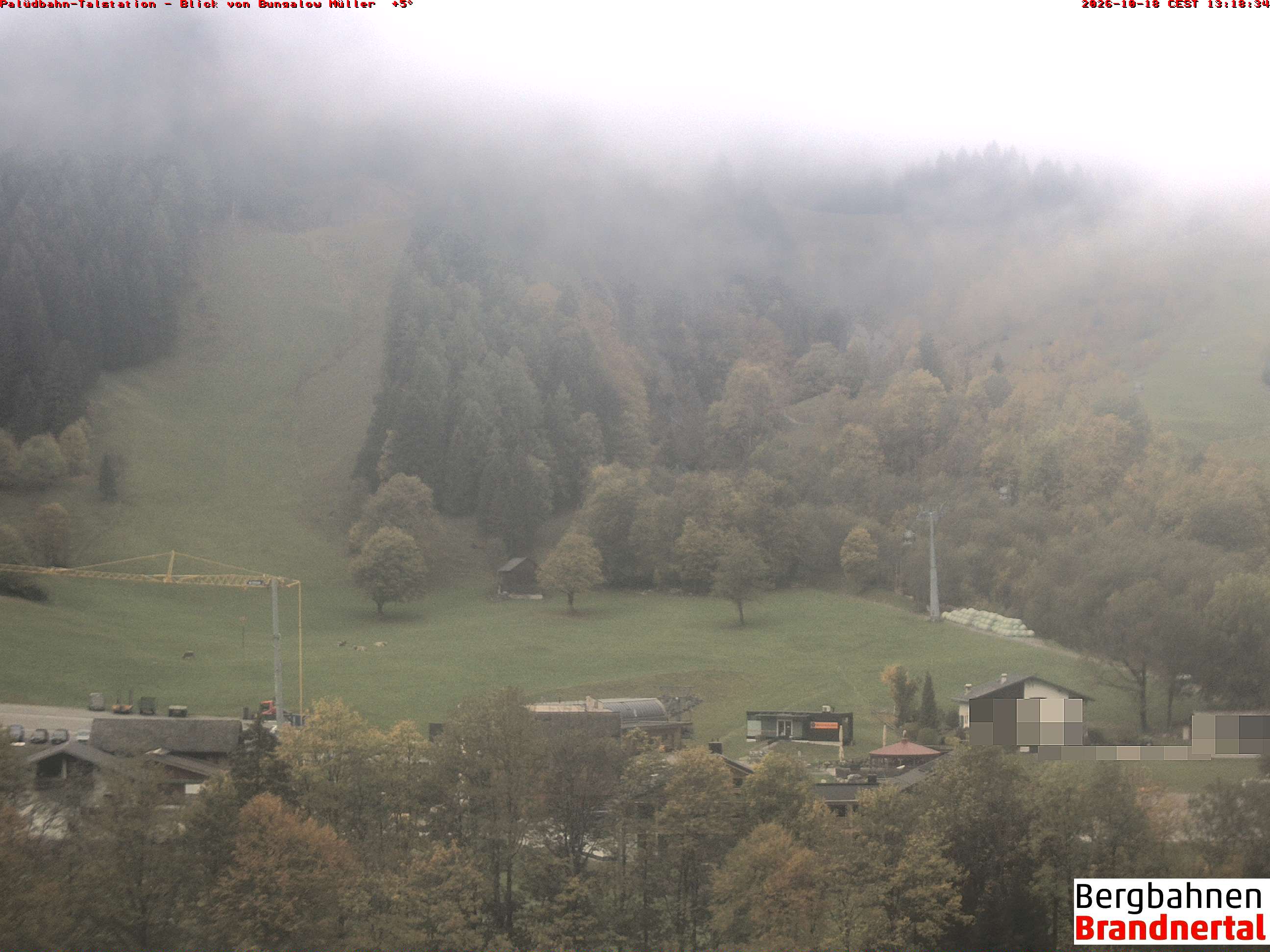 Blick auf Palüdbahn von Bungalow Müller