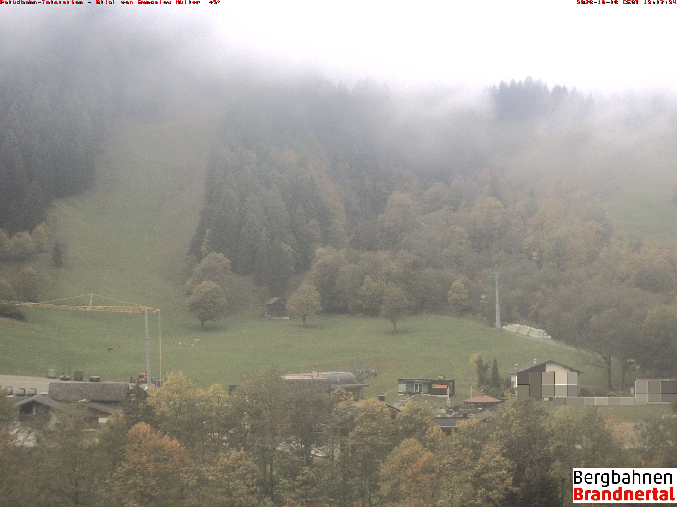 Blick auf Palüdbahn von Bungalow Müller