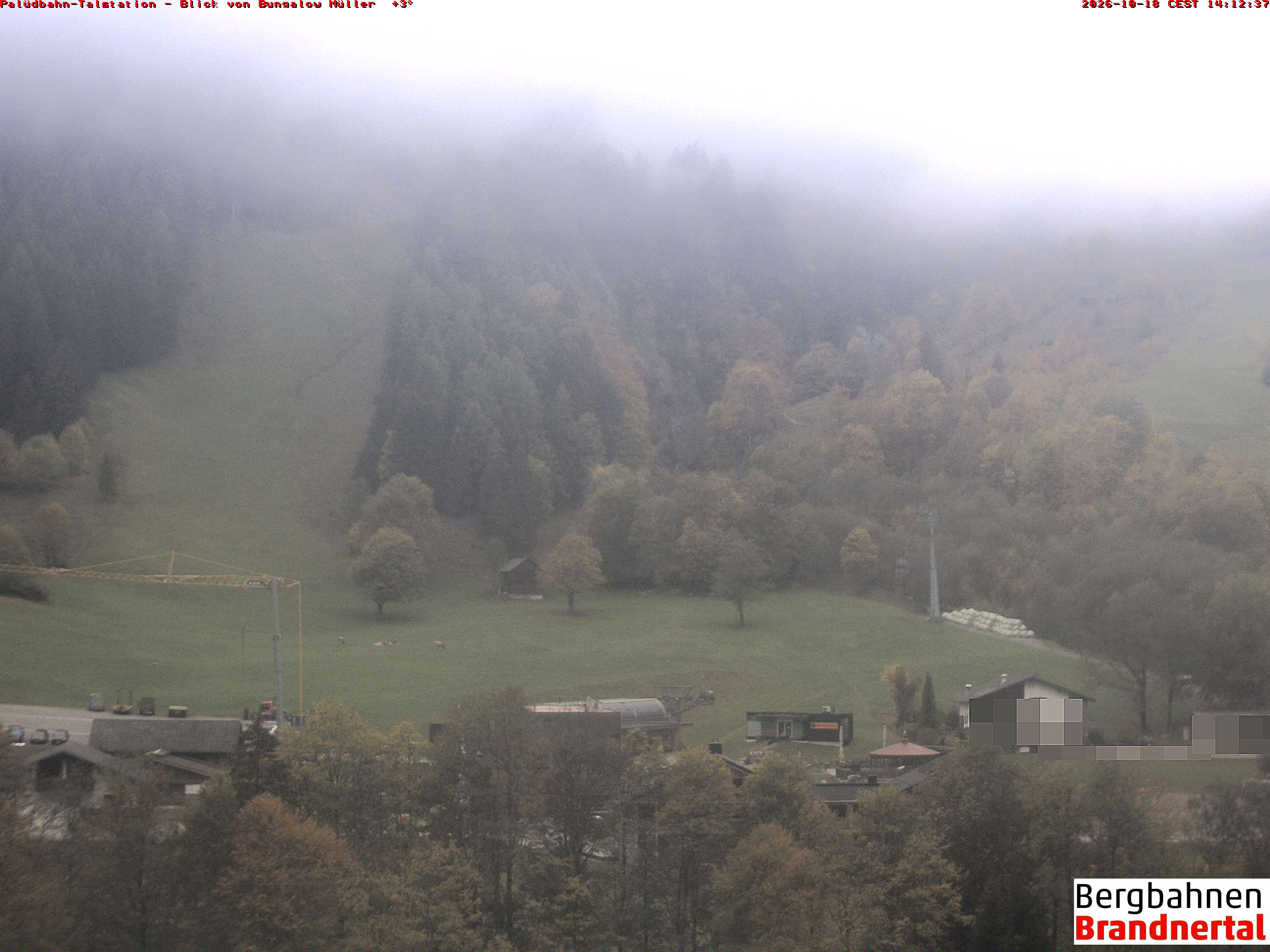 Blick auf Palüdbahn von Bungalow Müller