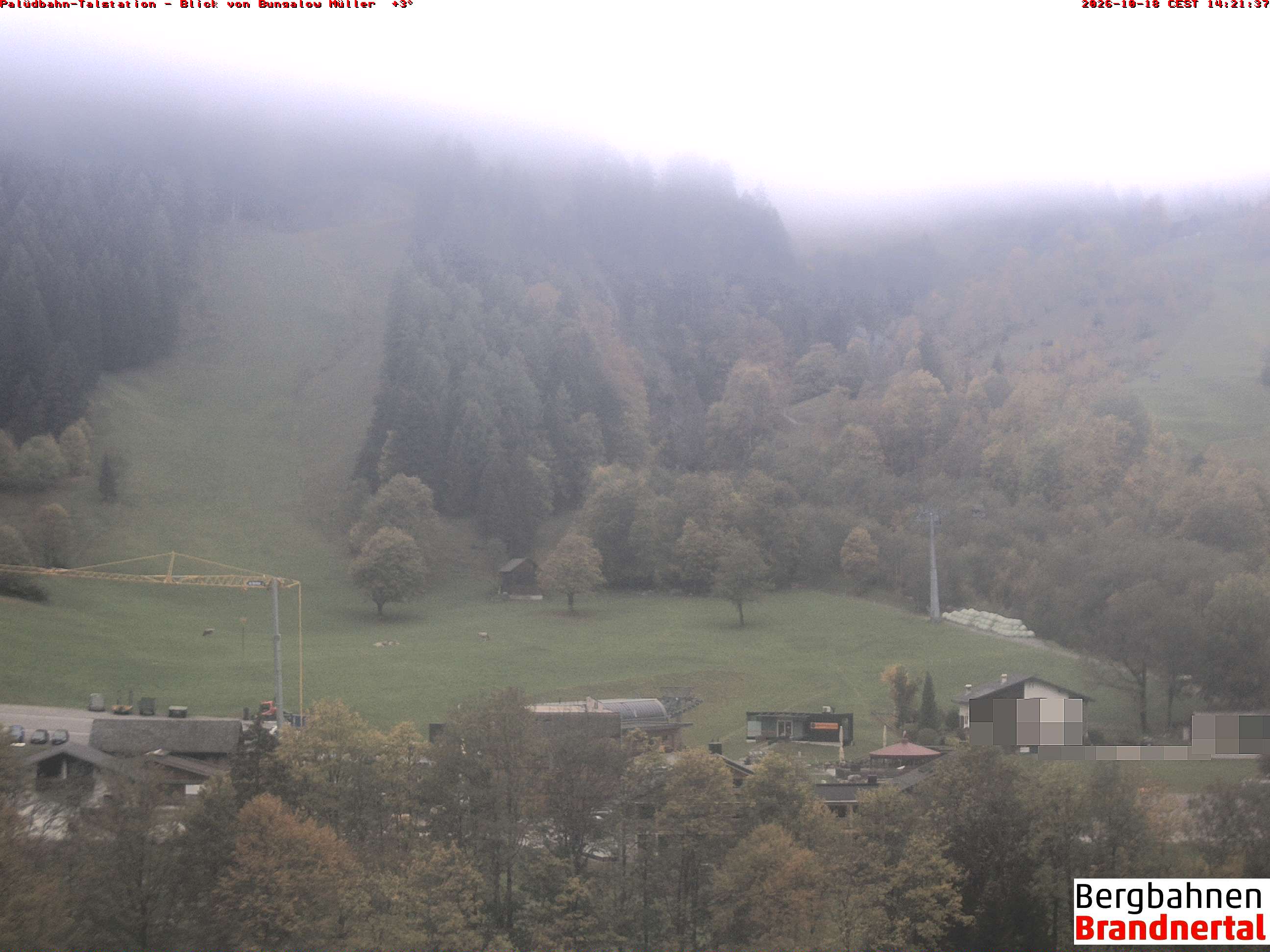 Blick auf Palüdbahn von Bungalow Müller