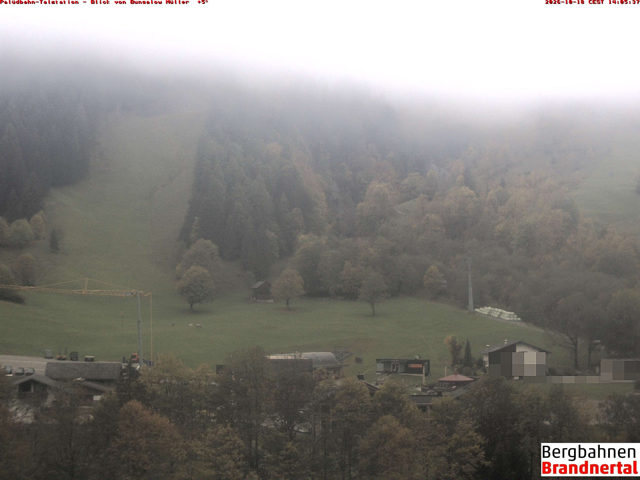 Blick auf Palüdbahn von Bungalow Müller