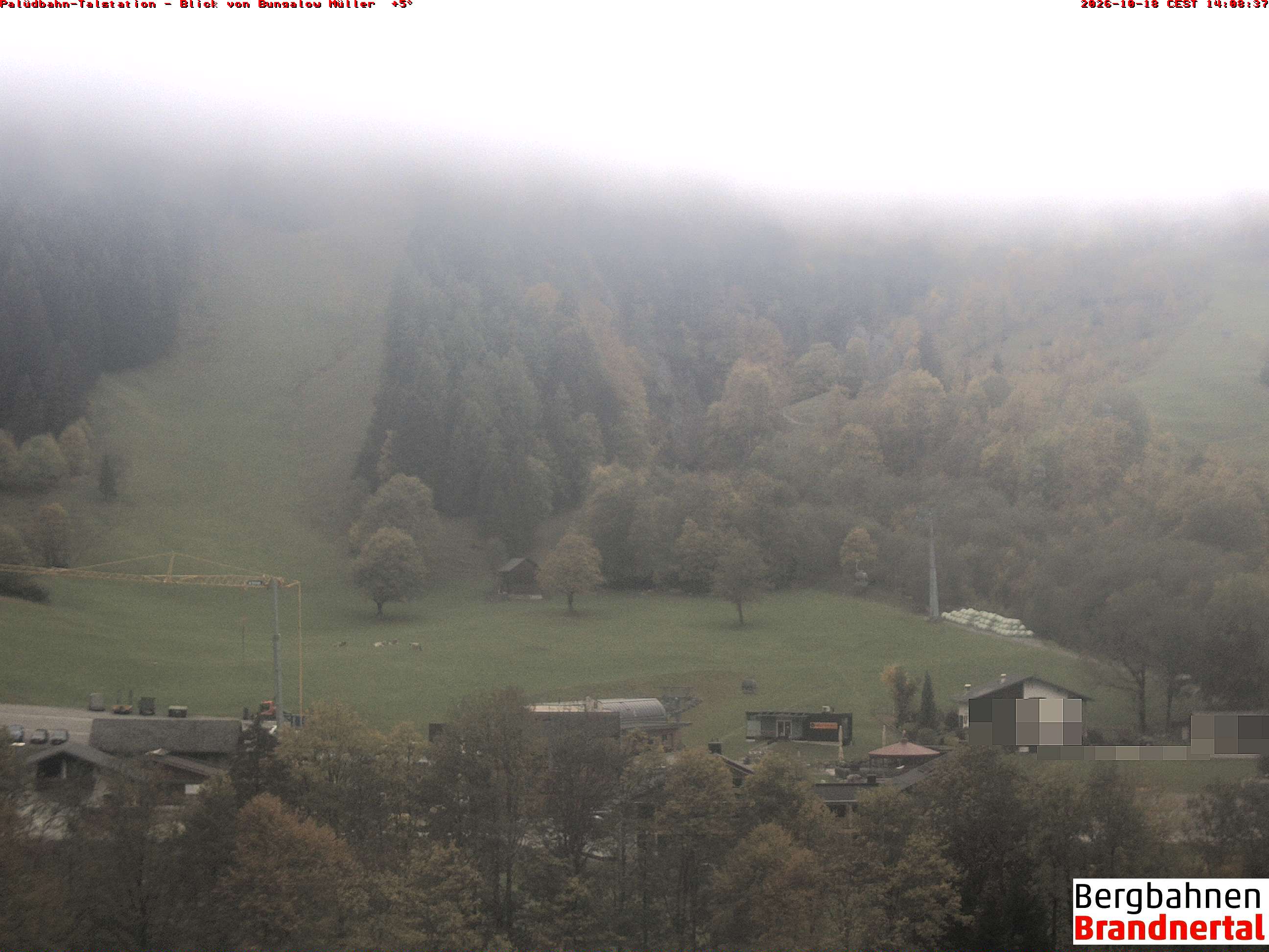 Blick auf Palüdbahn von Bungalow Müller