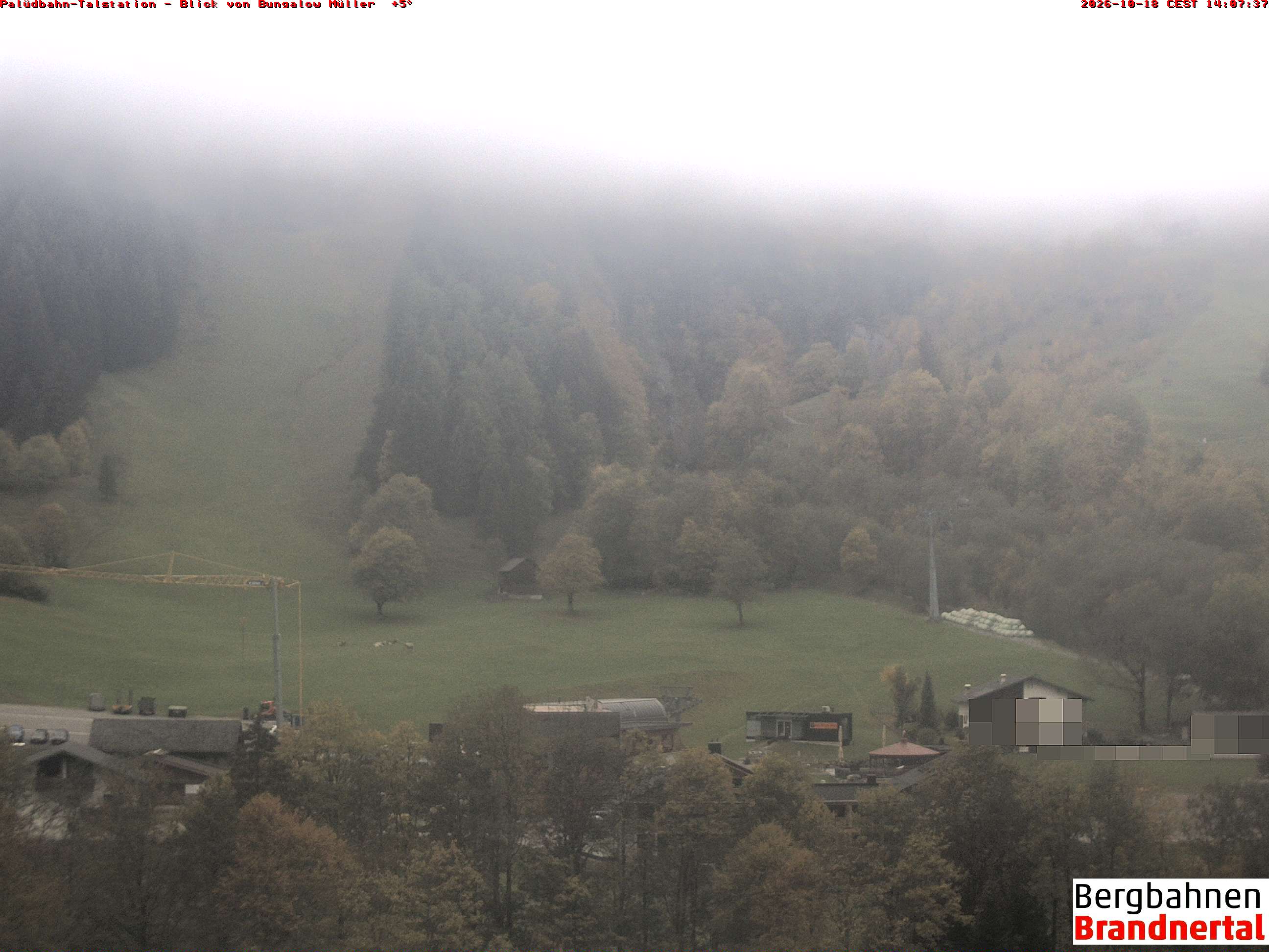 Blick auf Palüdbahn von Bungalow Müller