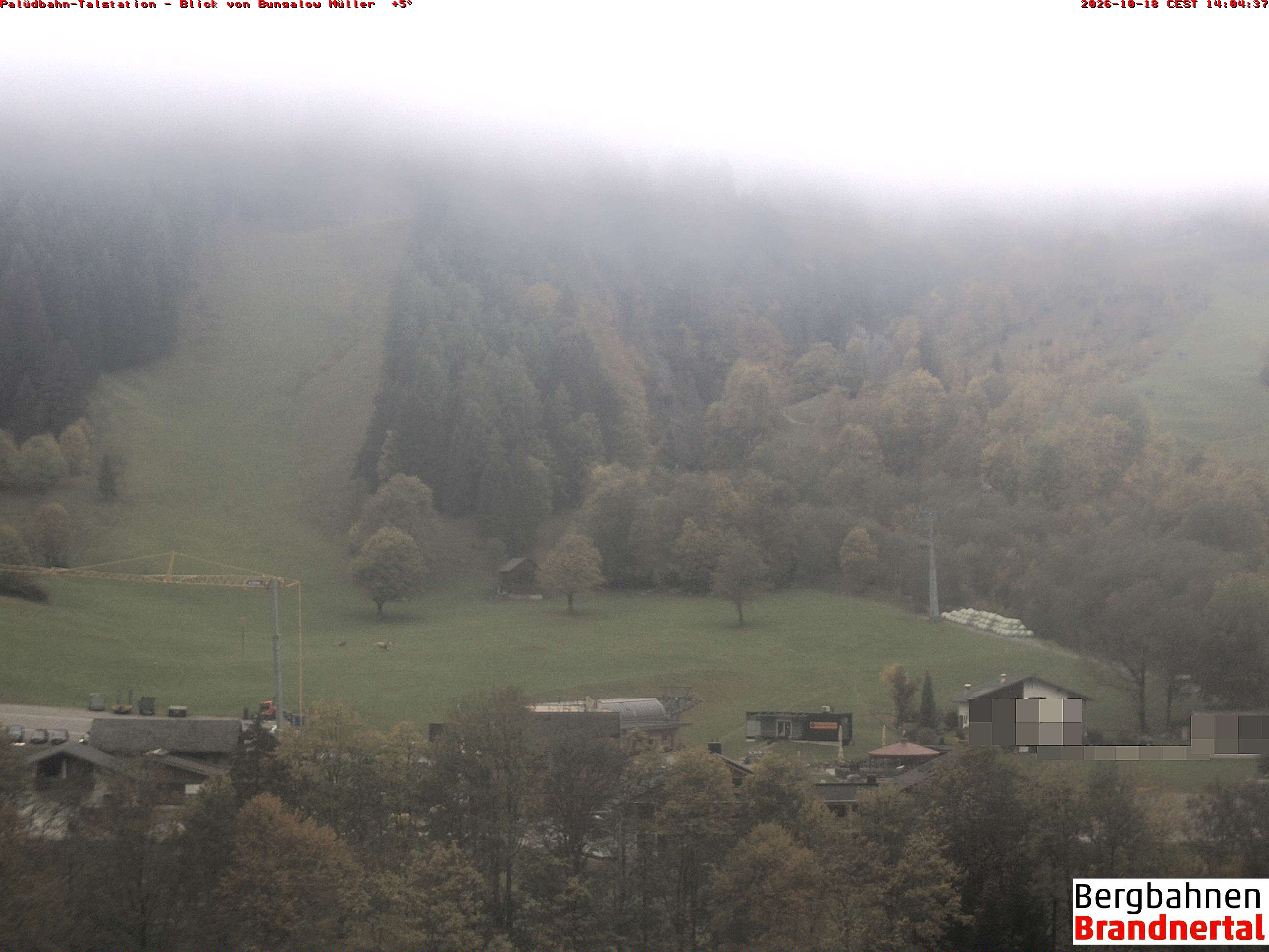 Blick auf Palüdbahn von Bungalow Müller