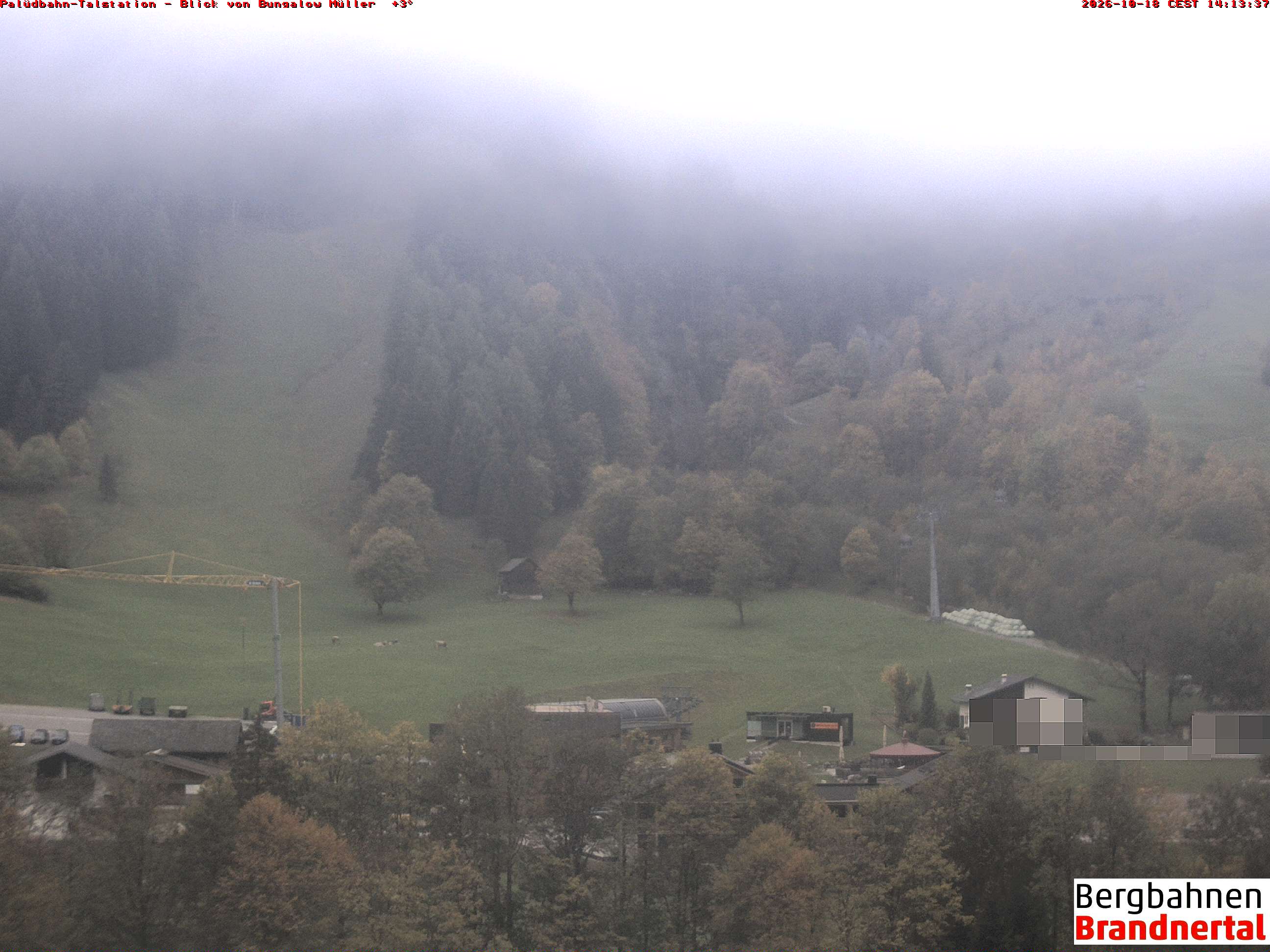 Blick auf Palüdbahn von Bungalow Müller