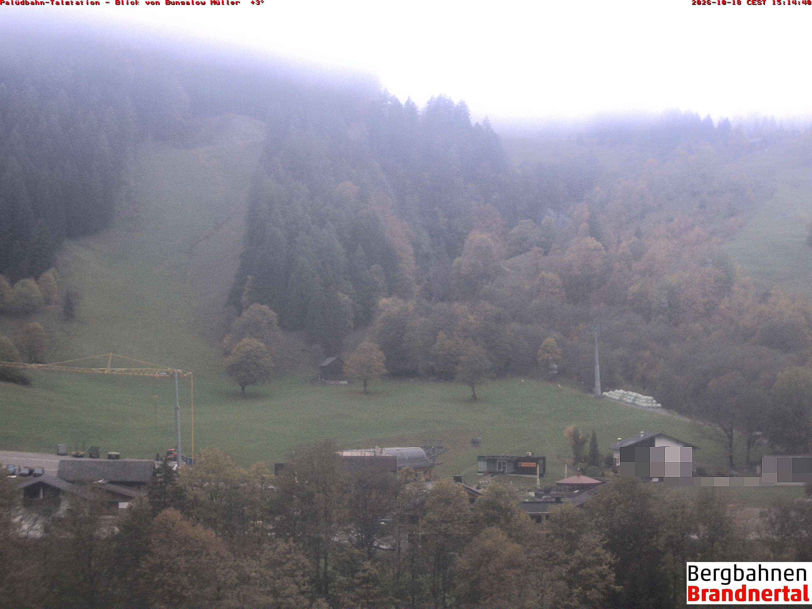Blick auf Palüdbahn von Bungalow Müller