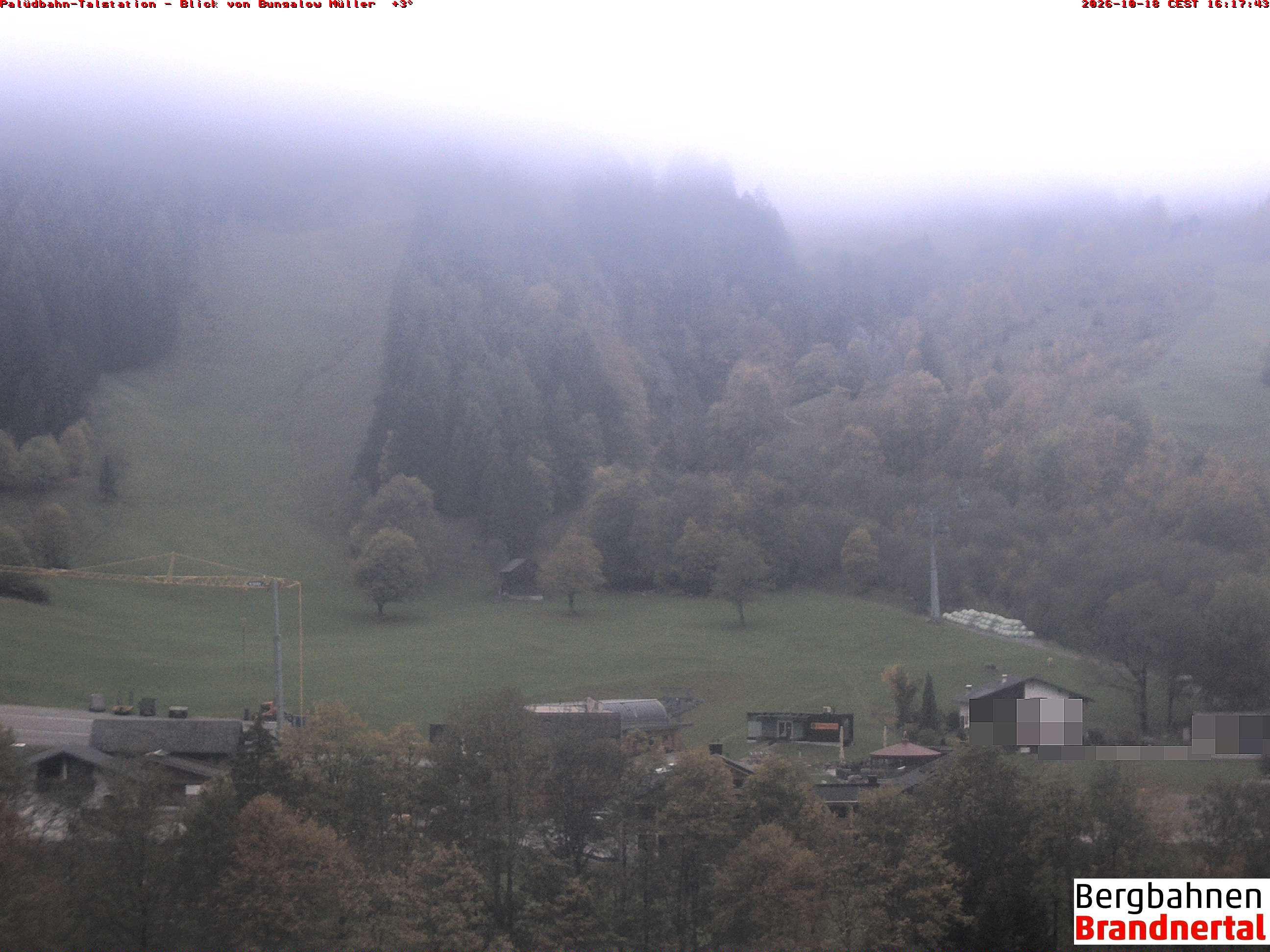 Blick auf Palüdbahn von Bungalow Müller