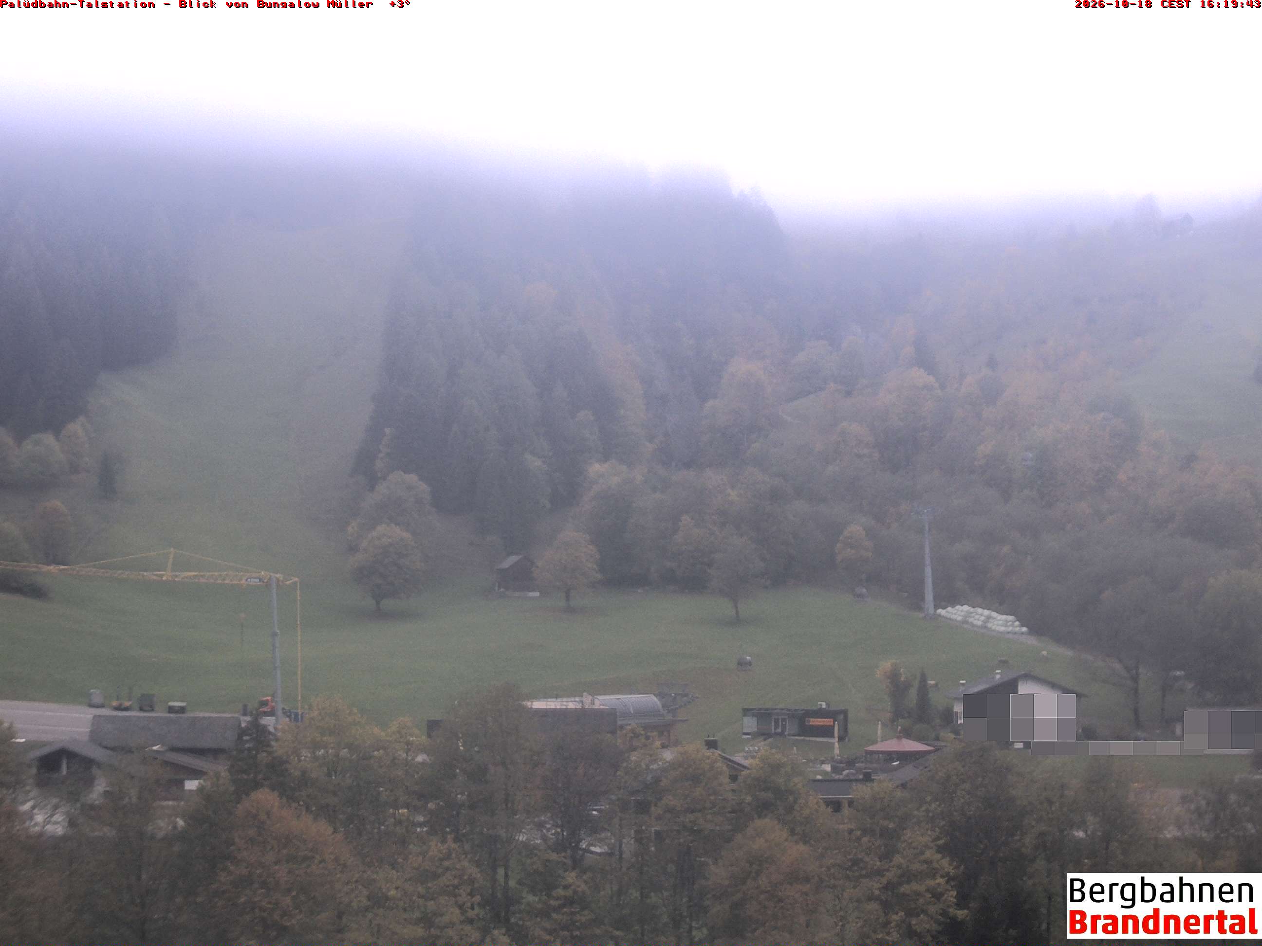 Blick auf Palüdbahn von Bungalow Müller