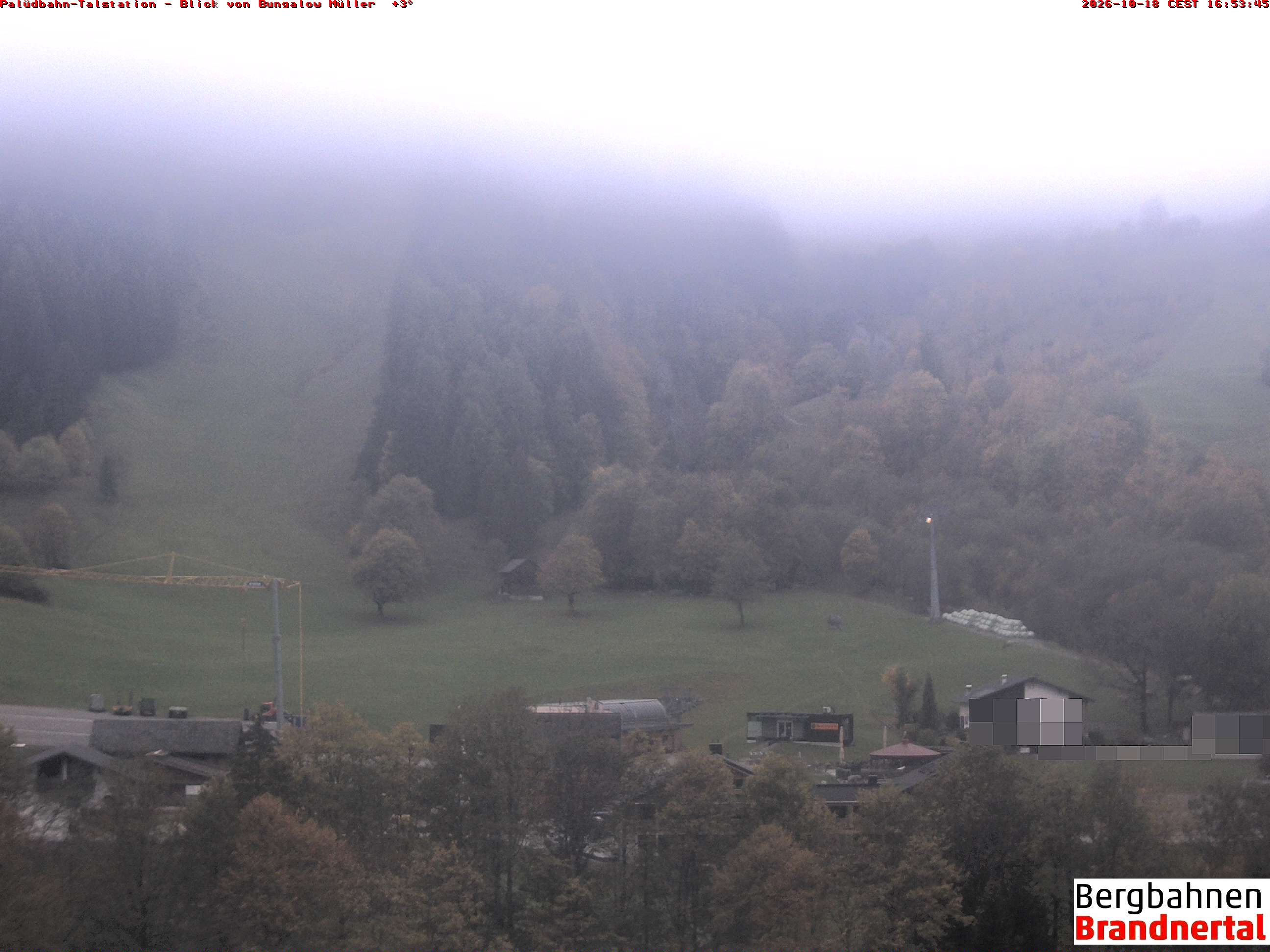 Blick auf Palüdbahn von Bungalow Müller