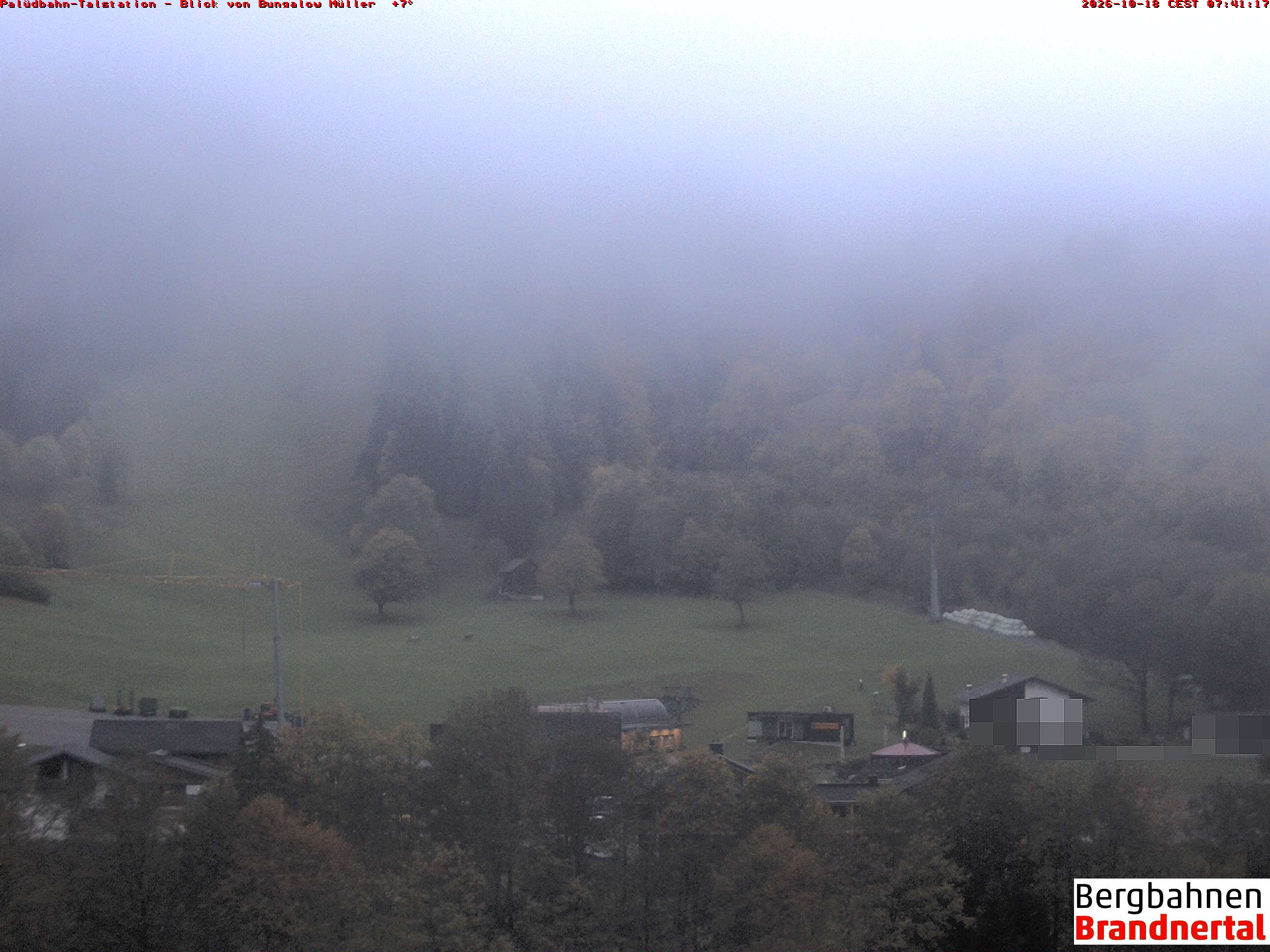 Blick auf Palüdbahn von Bungalow Müller