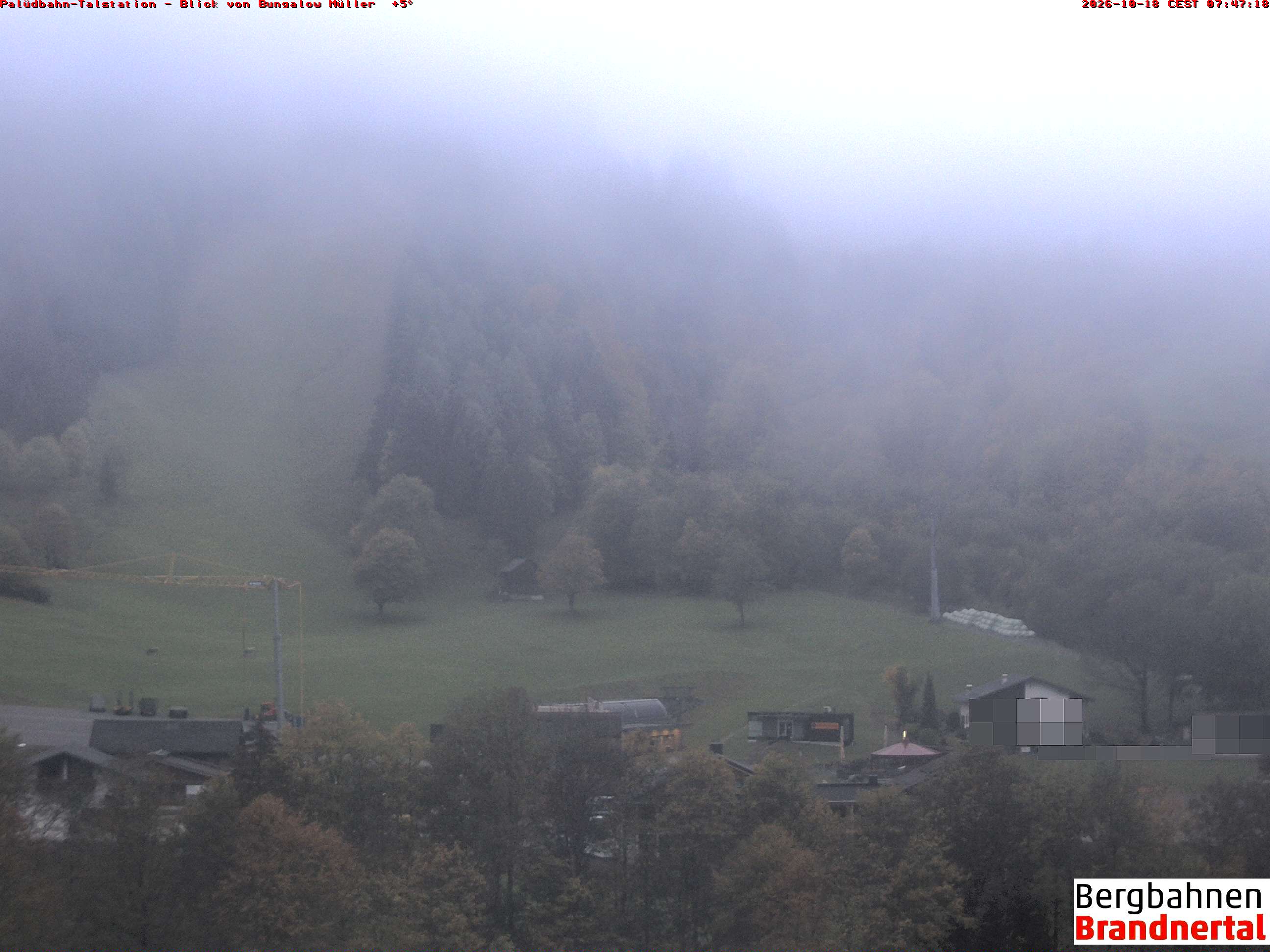Blick auf Palüdbahn von Bungalow Müller