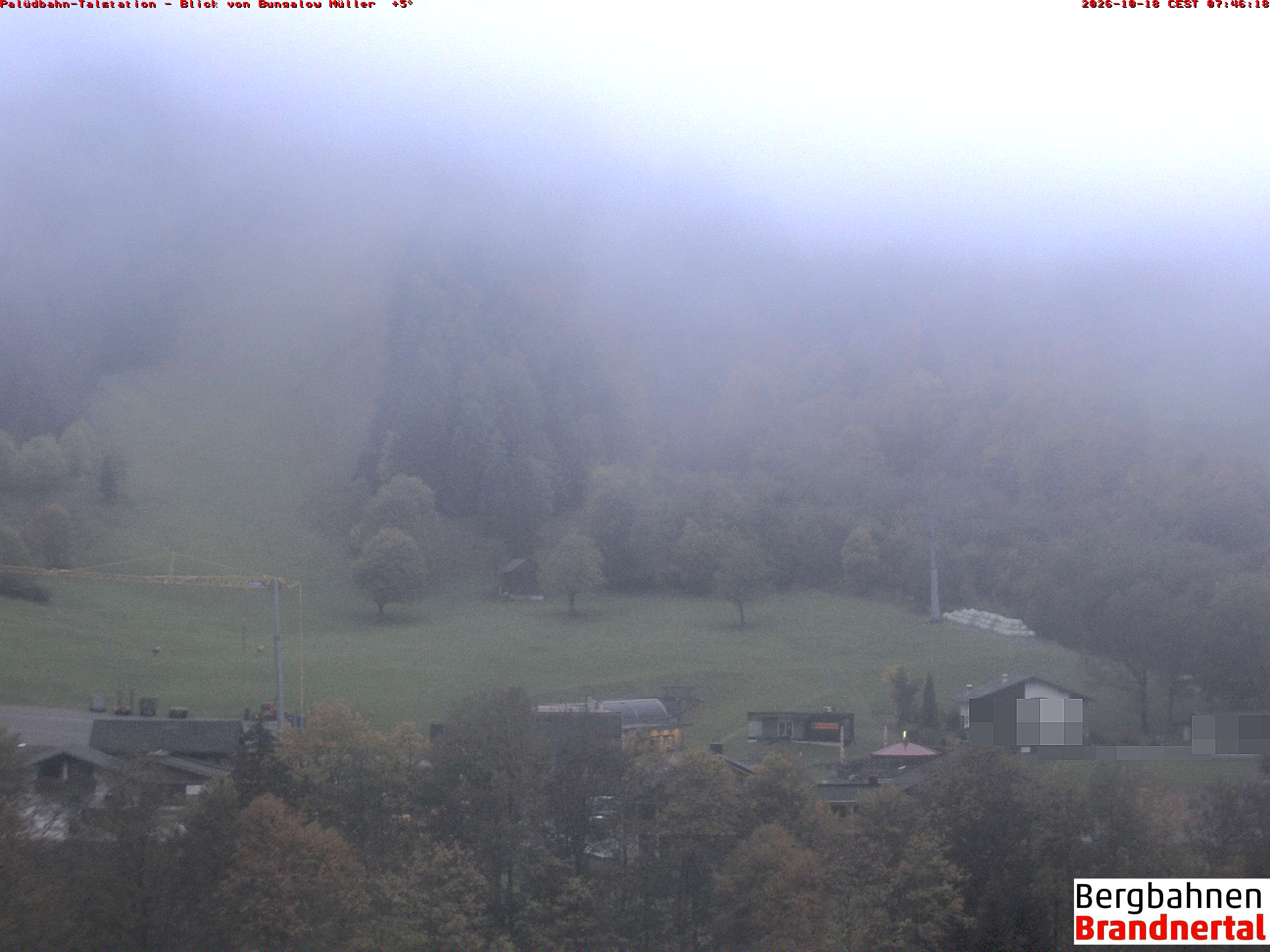Blick auf Palüdbahn von Bungalow Müller