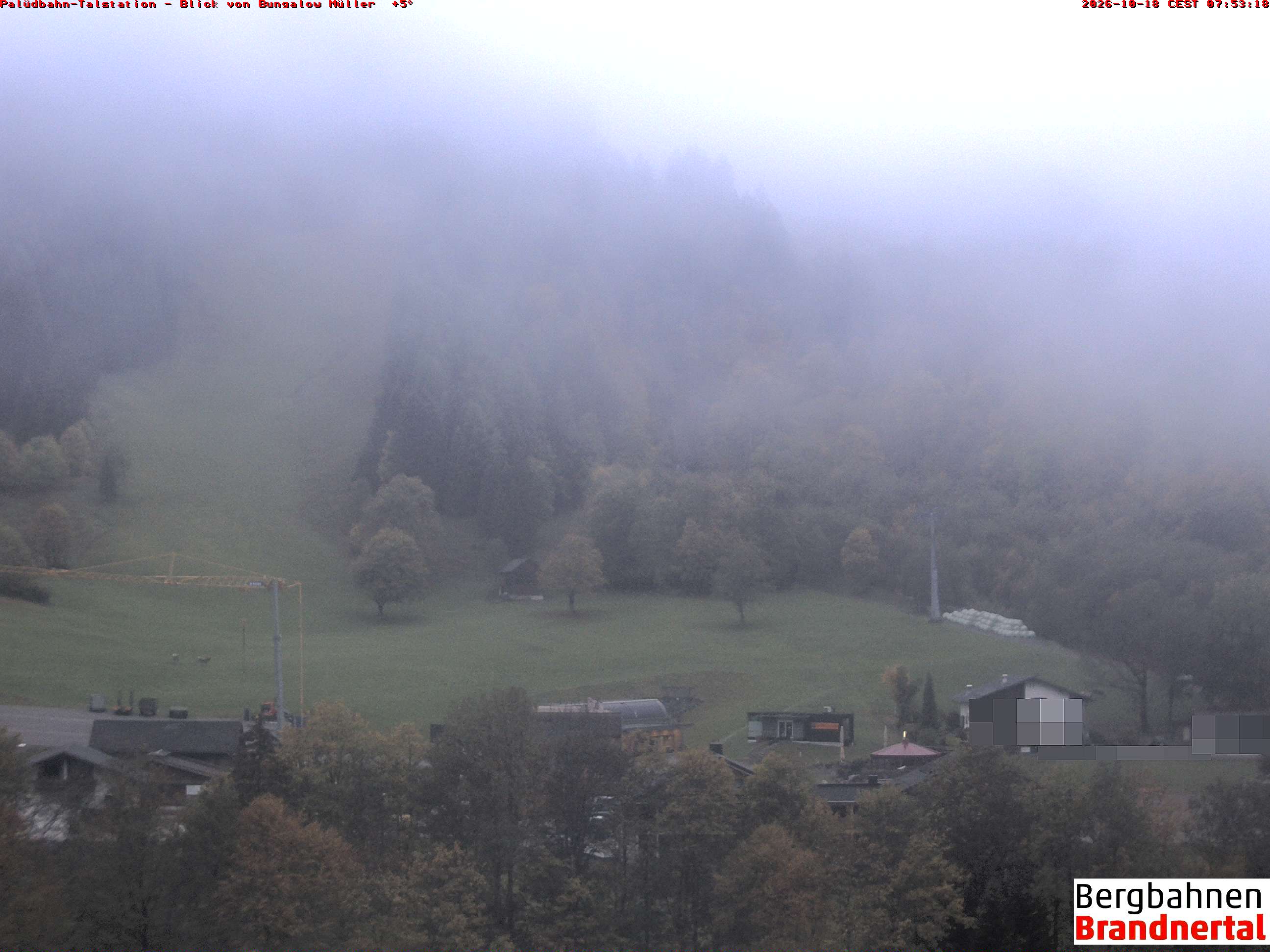 Blick auf Palüdbahn von Bungalow Müller