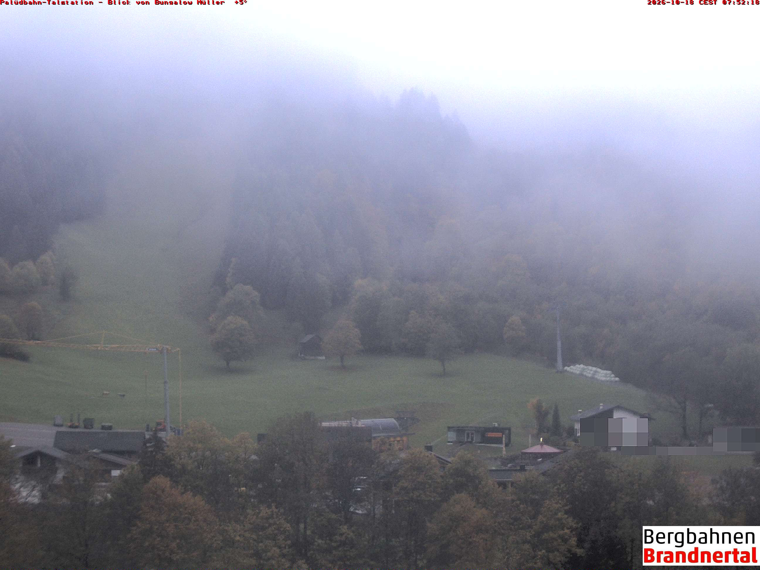 Blick auf Palüdbahn von Bungalow Müller