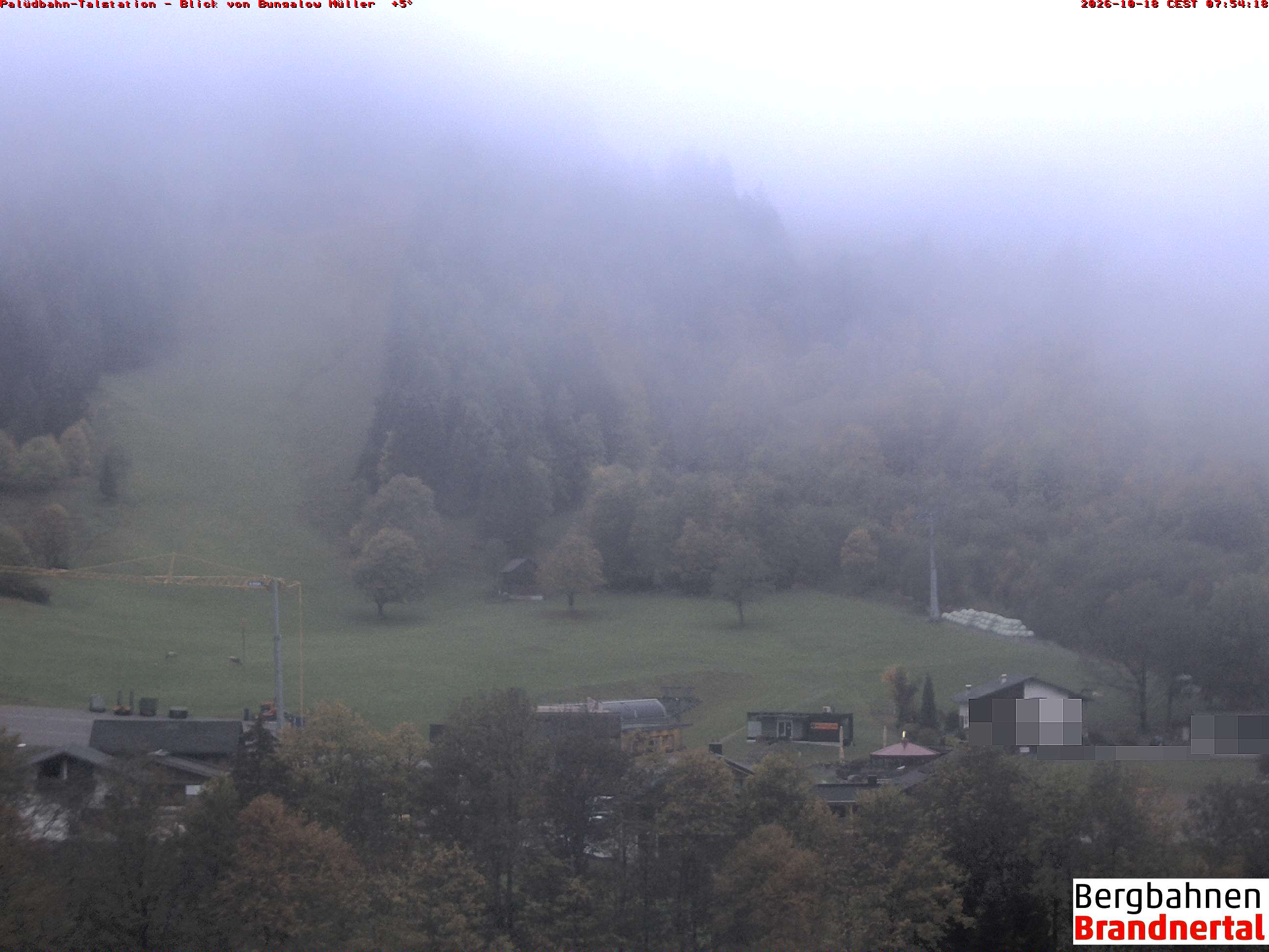 Blick auf Palüdbahn von Bungalow Müller