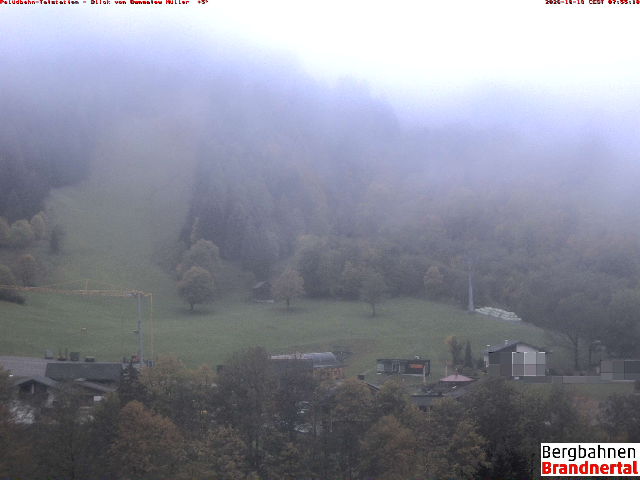 Blick auf Palüdbahn von Bungalow Müller
