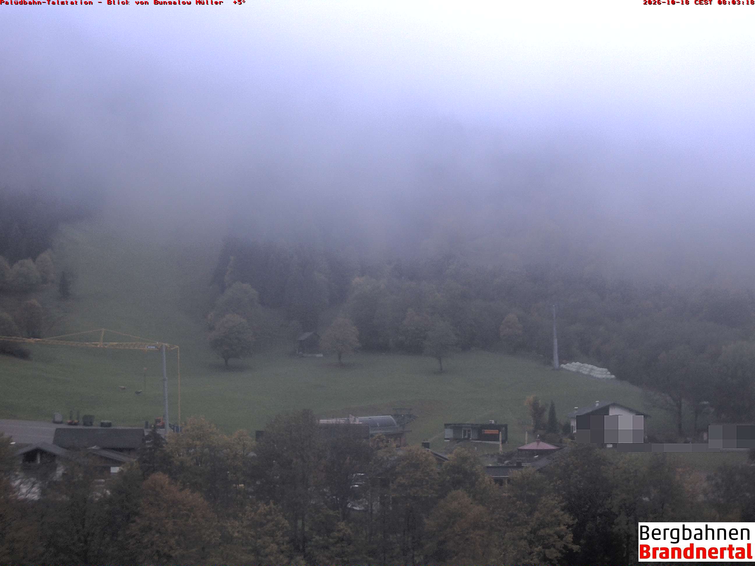 Blick auf Palüdbahn von Bungalow Müller