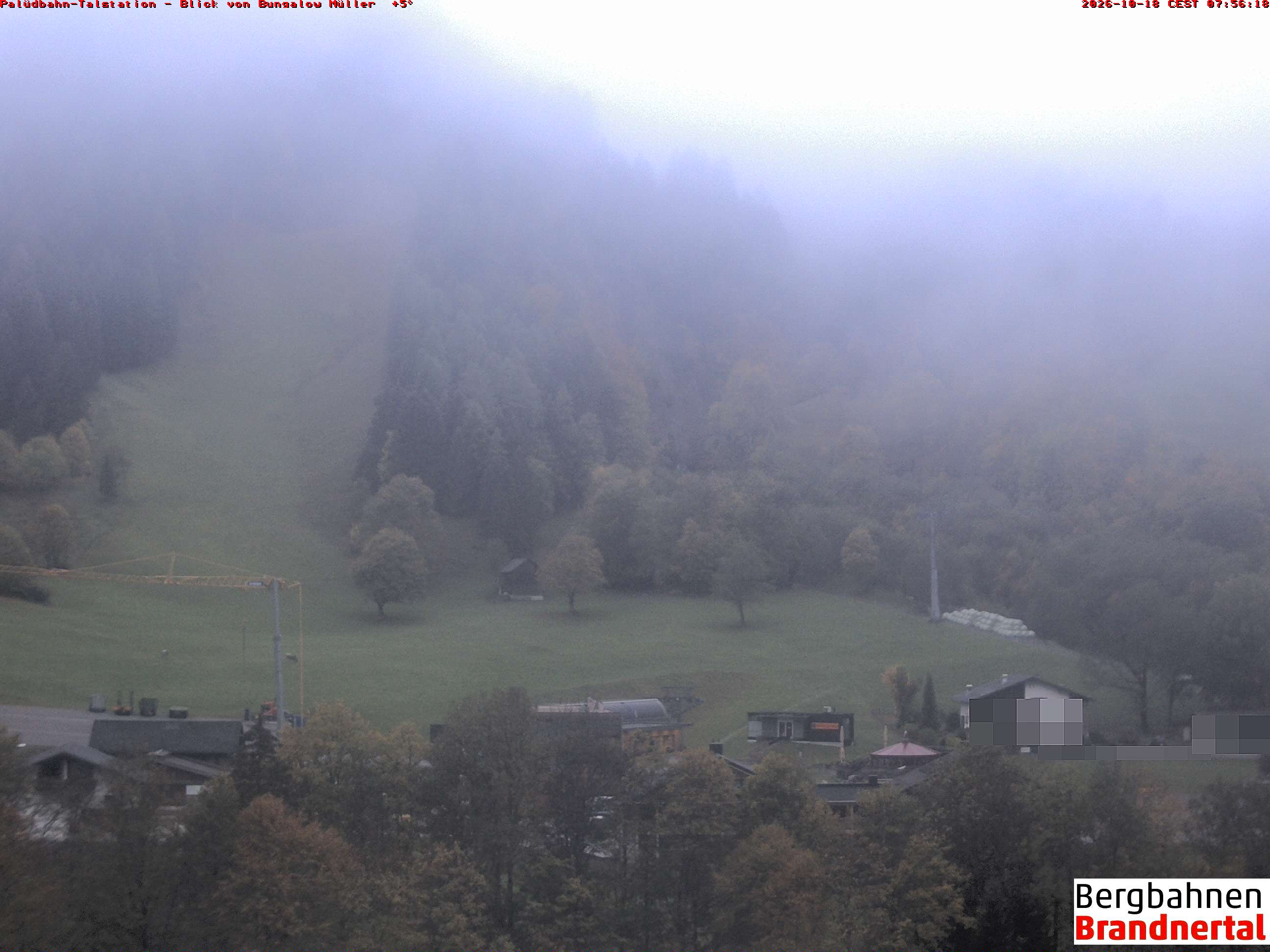 Blick auf Palüdbahn von Bungalow Müller
