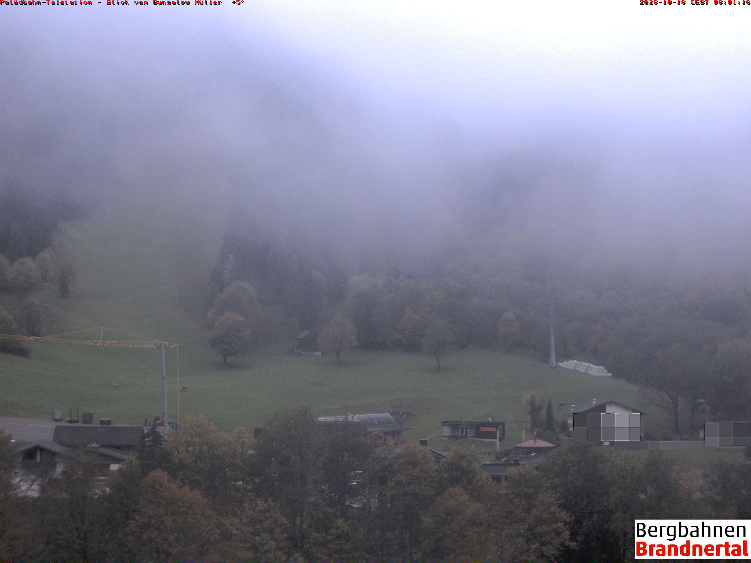 Blick auf Palüdbahn von Bungalow Müller