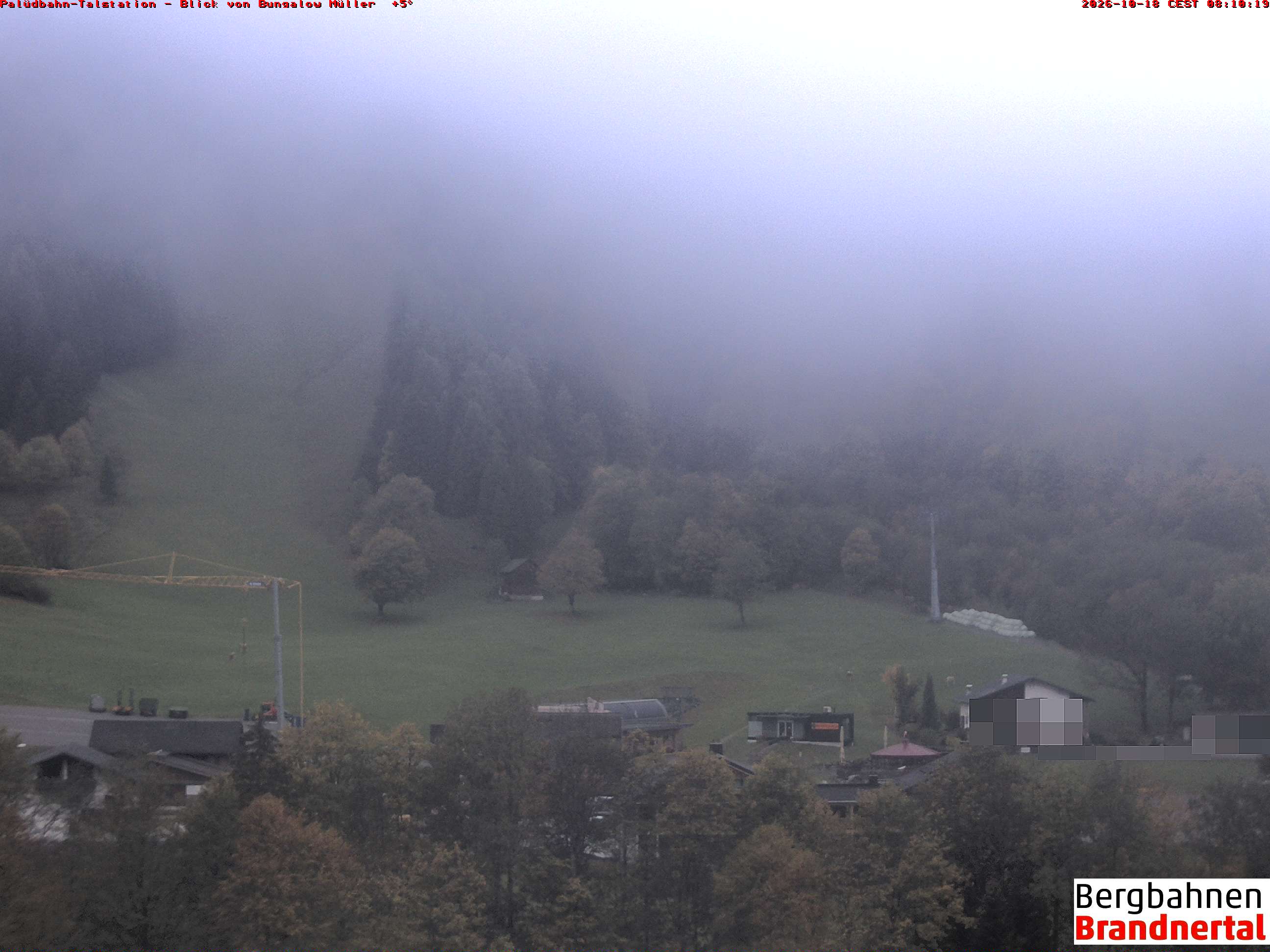 Blick auf Palüdbahn von Bungalow Müller