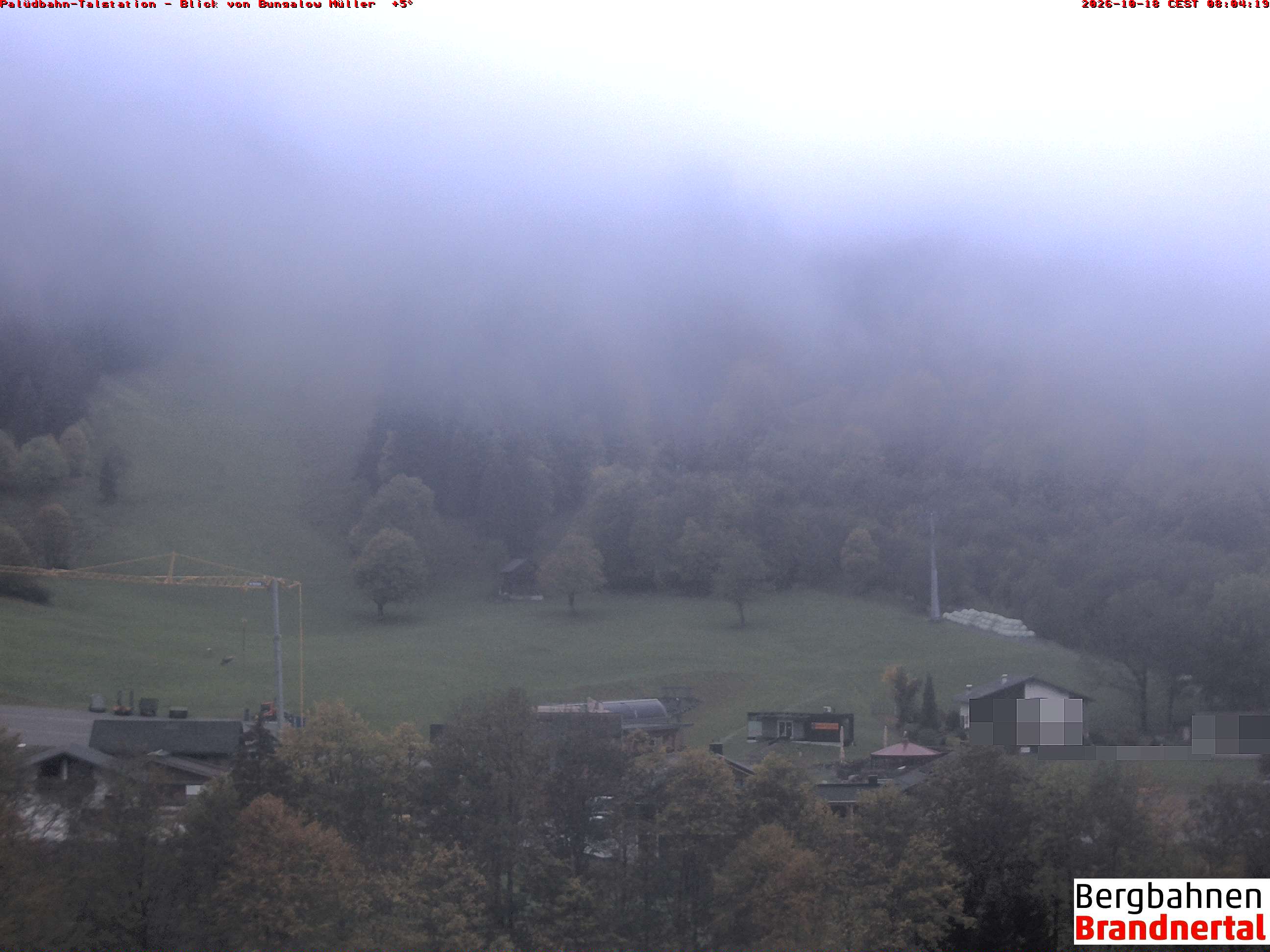 Blick auf Palüdbahn von Bungalow Müller