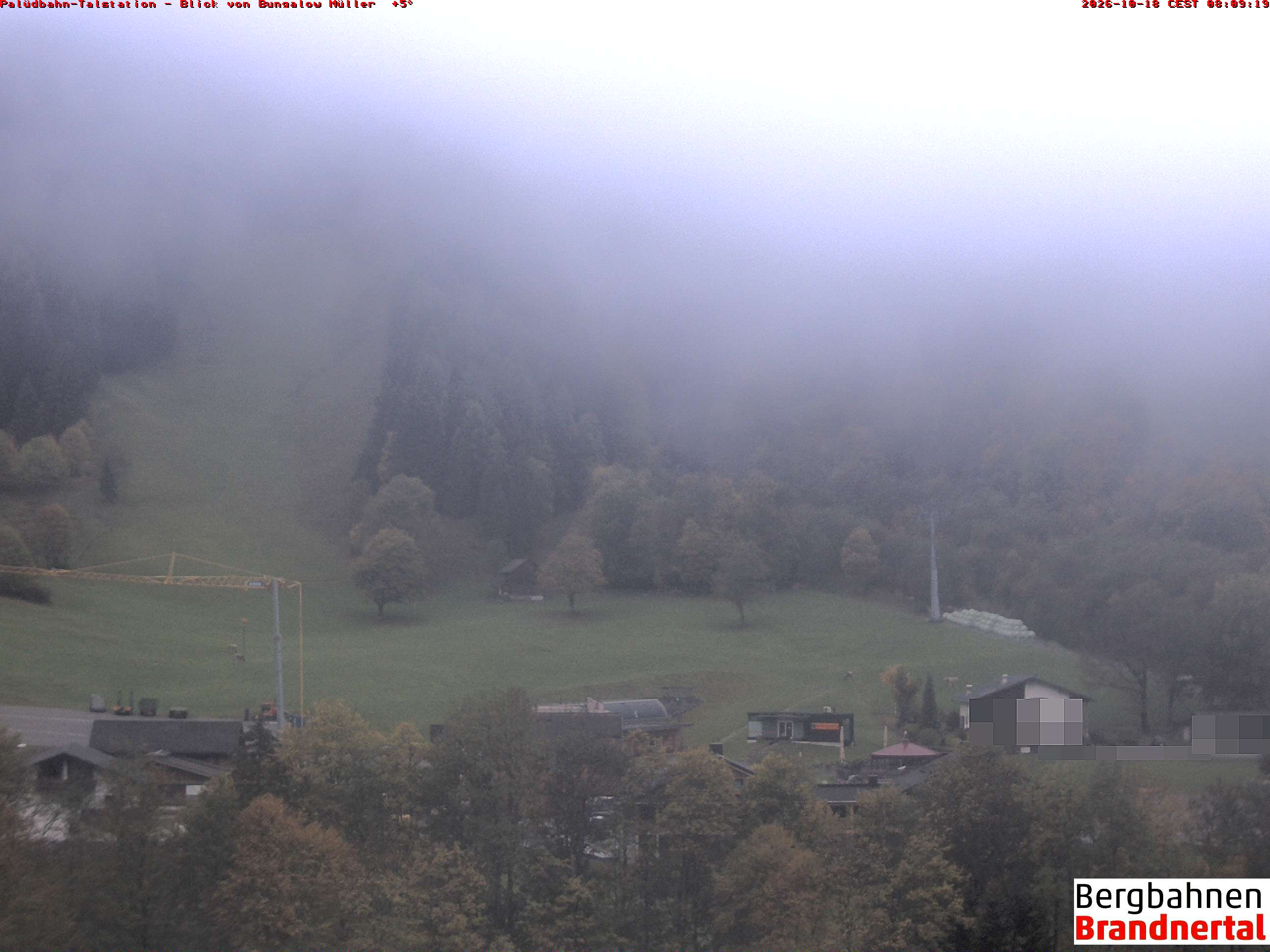 Blick auf Palüdbahn von Bungalow Müller
