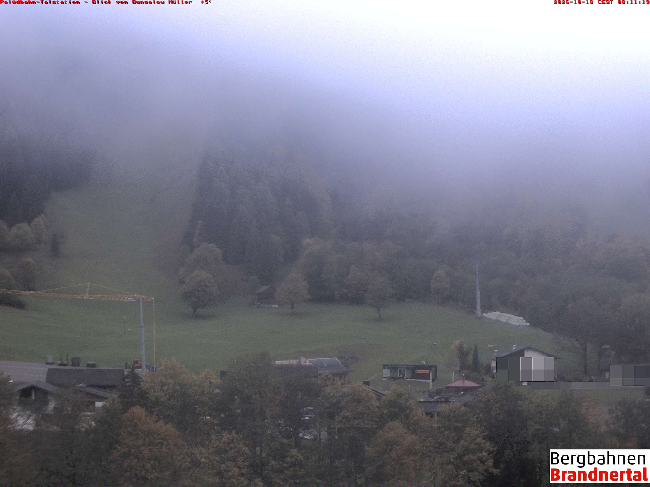 Blick auf Palüdbahn von Bungalow Müller
