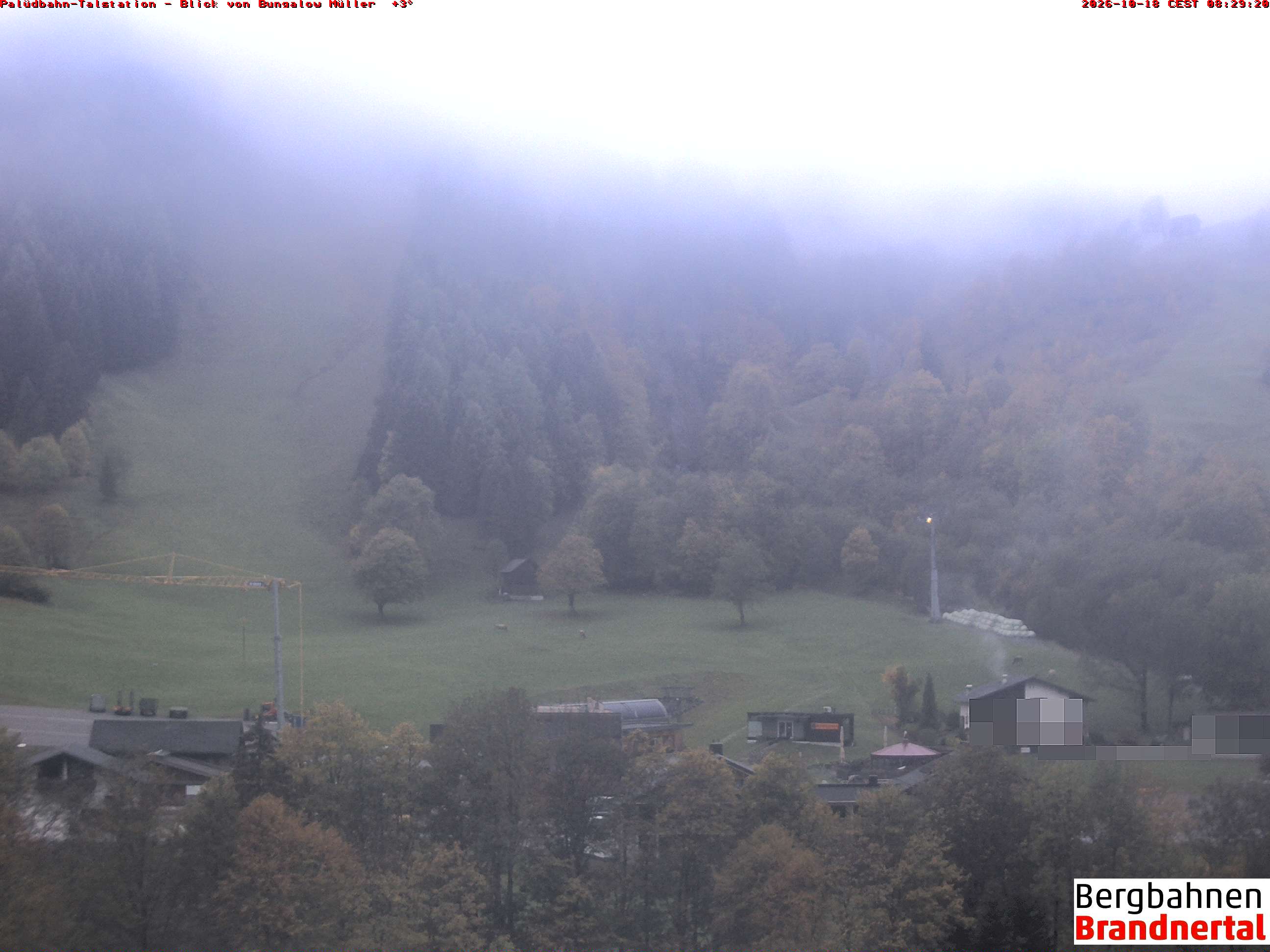 Blick auf Palüdbahn von Bungalow Müller