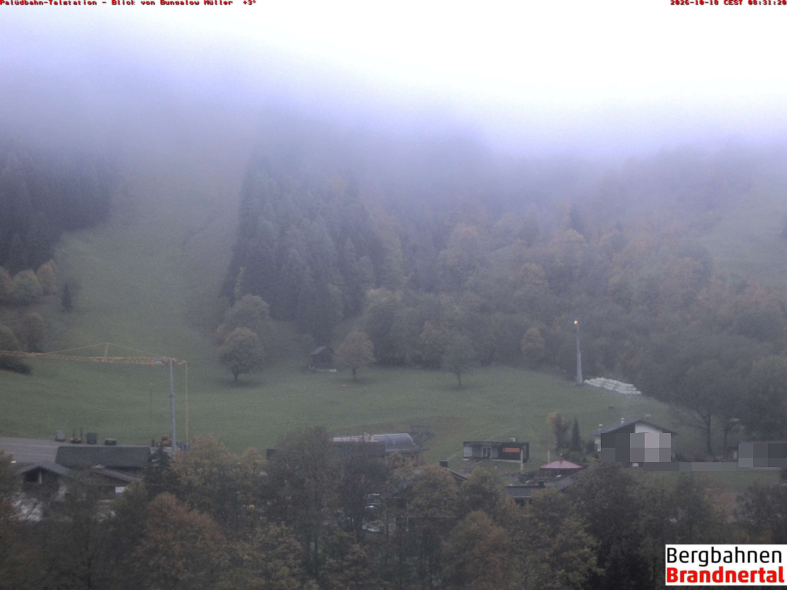 Blick auf Palüdbahn von Bungalow Müller
