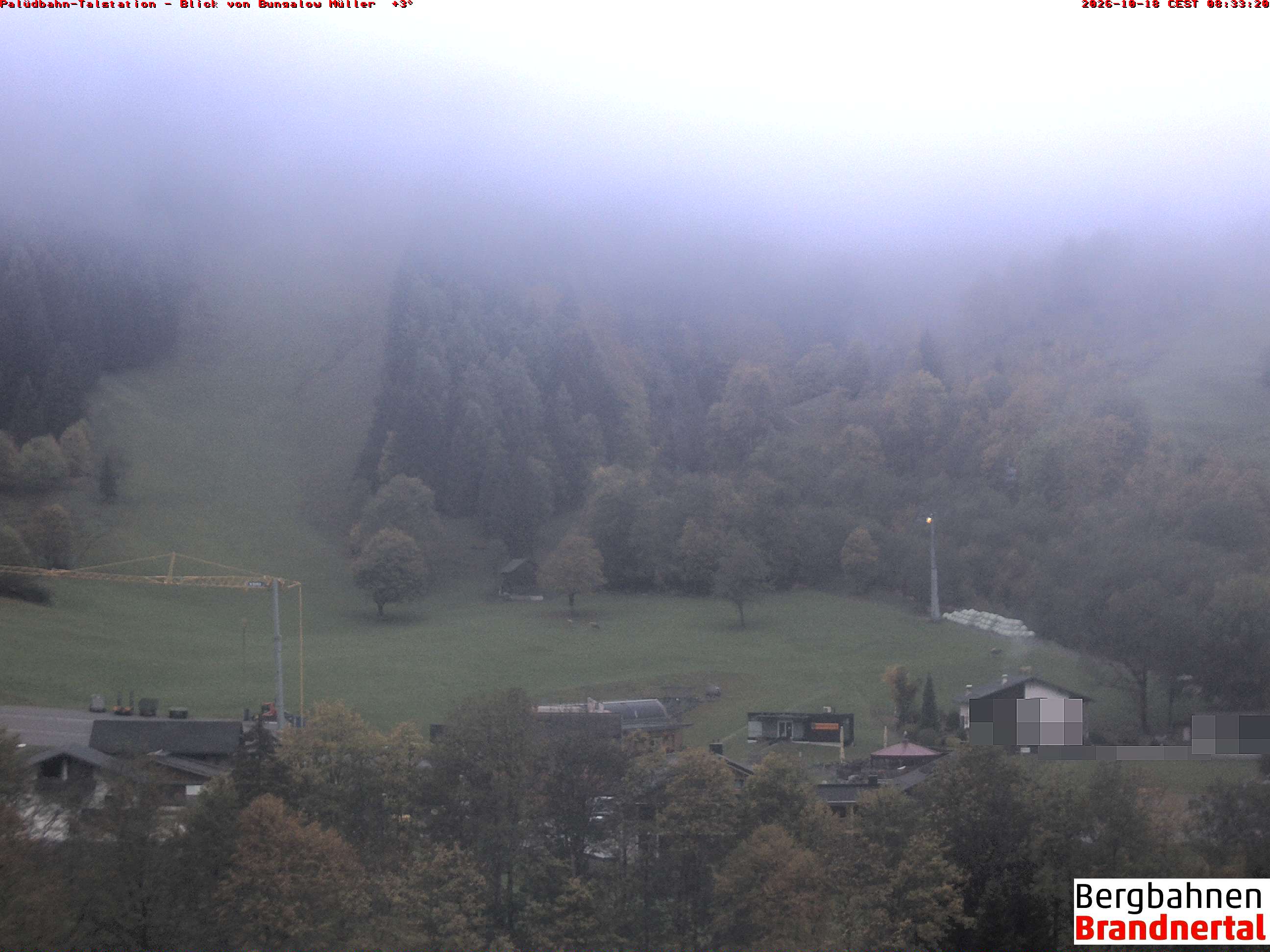 Blick auf Palüdbahn von Bungalow Müller