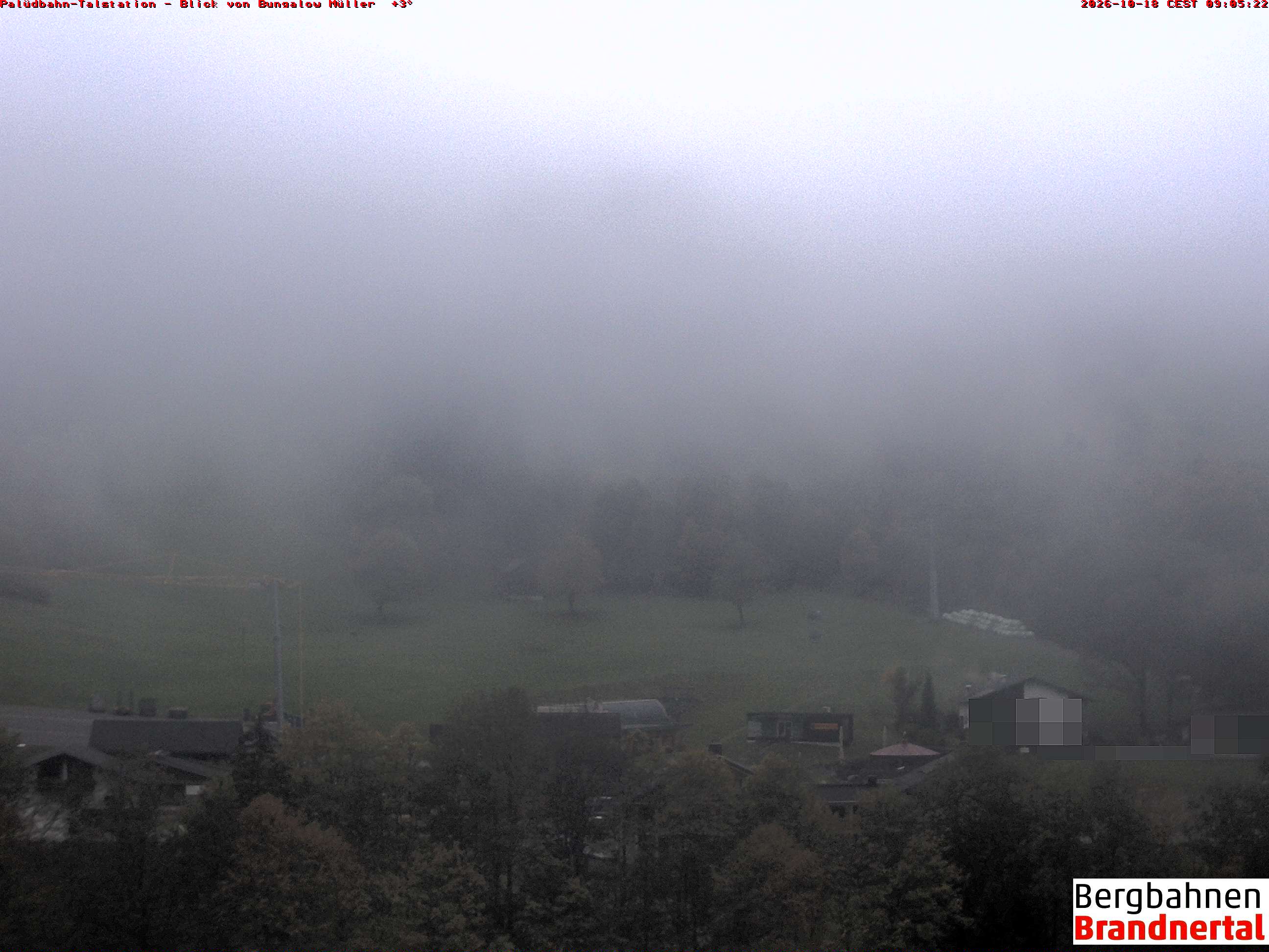Blick auf Palüdbahn von Bungalow Müller