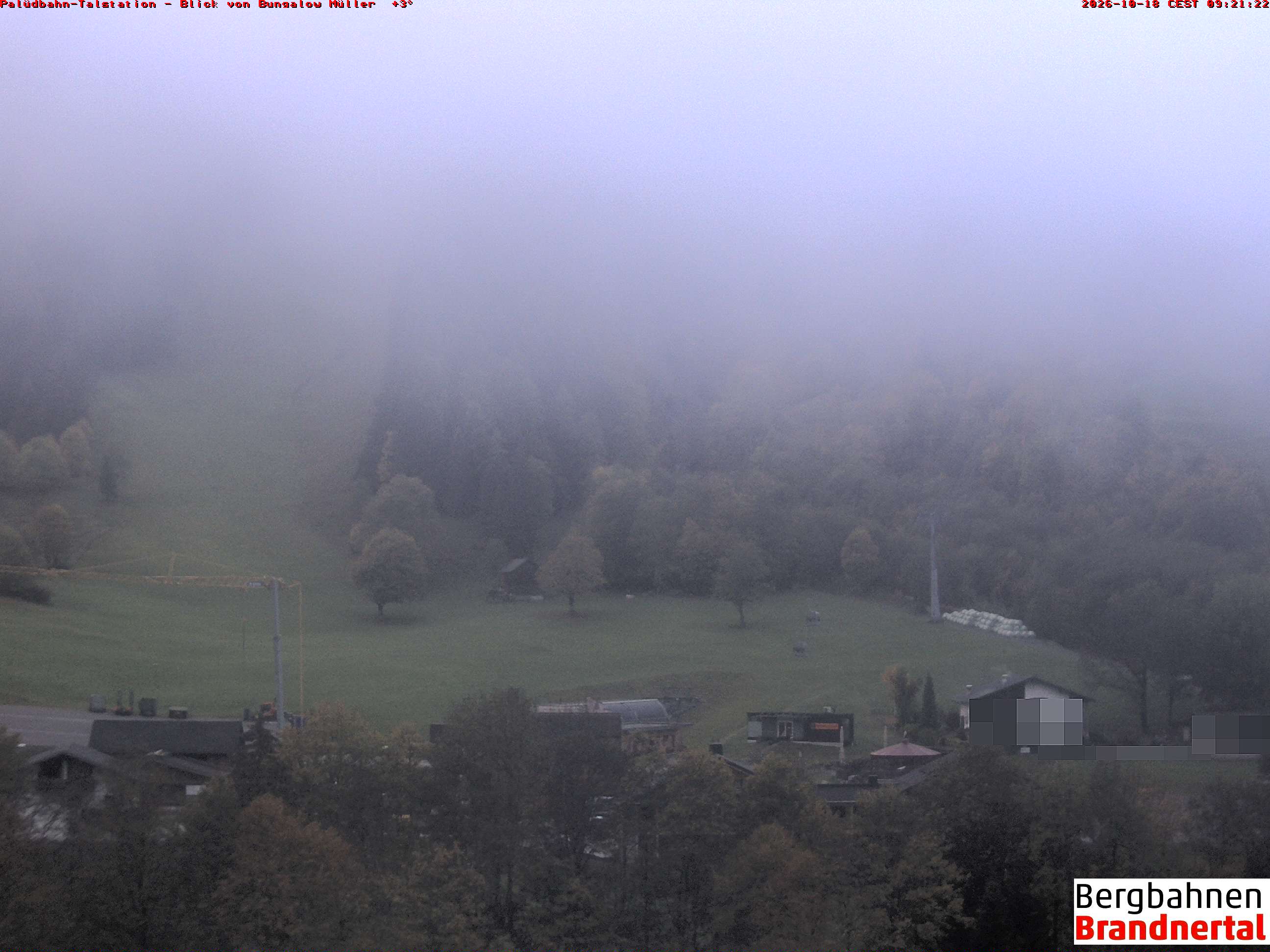 Blick auf Palüdbahn von Bungalow Müller
