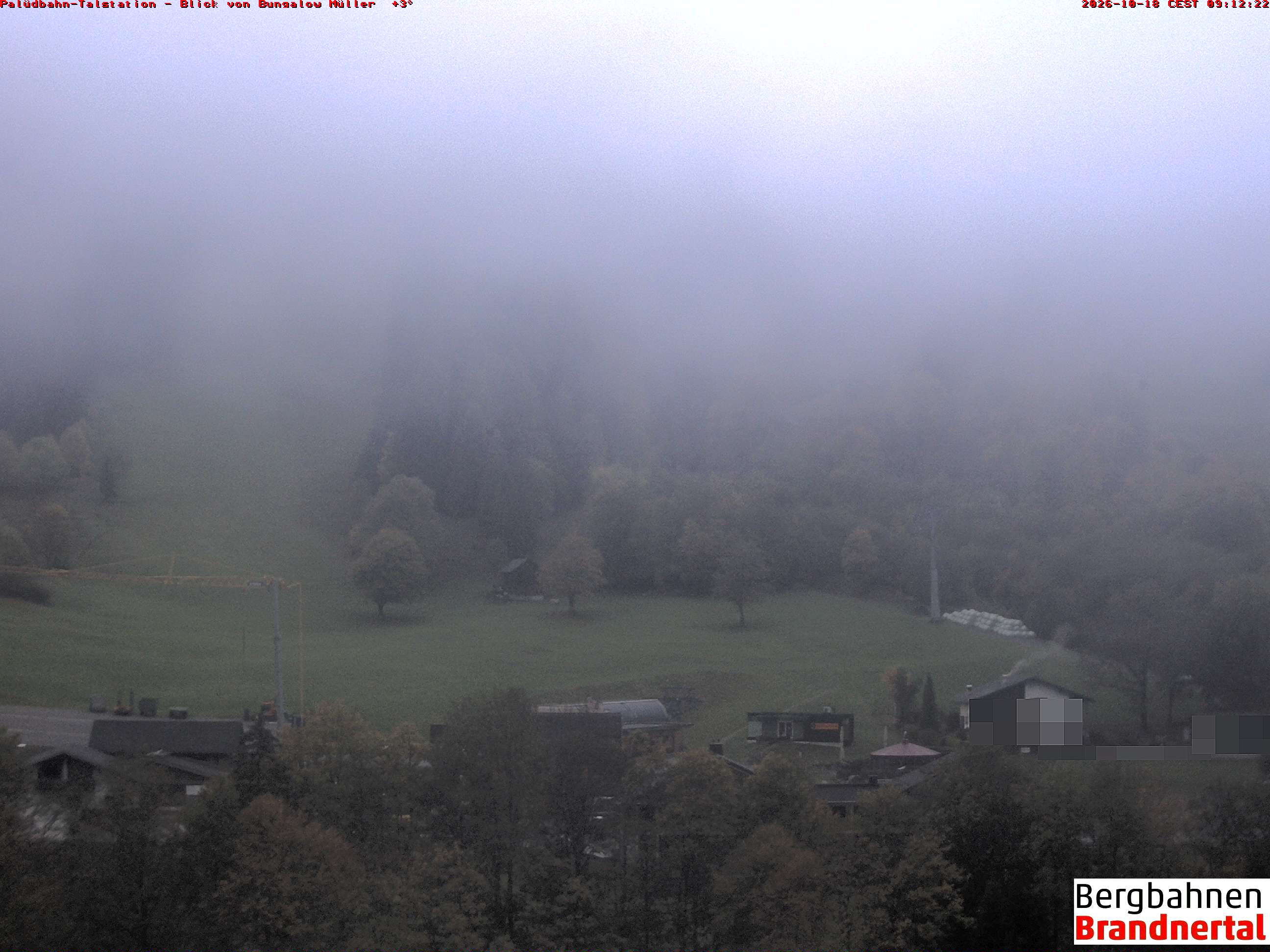 Blick auf Palüdbahn von Bungalow Müller