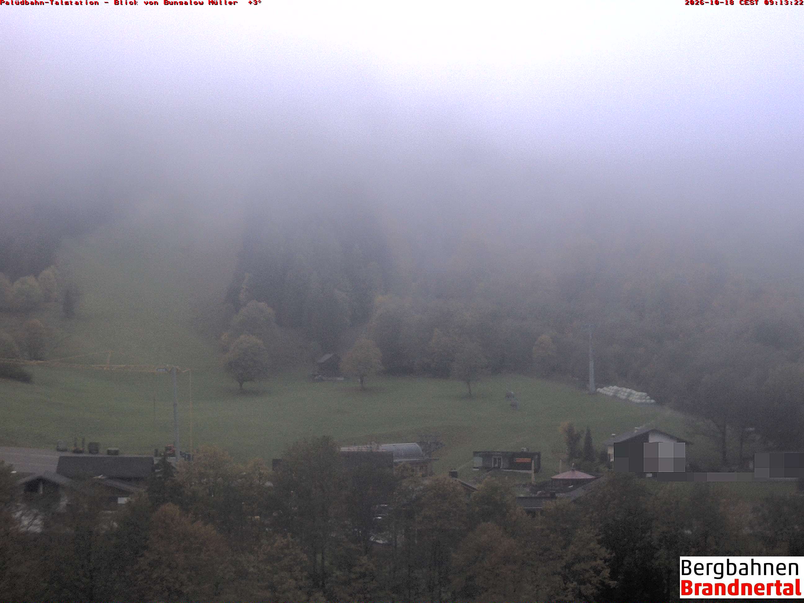 Blick auf Palüdbahn von Bungalow Müller