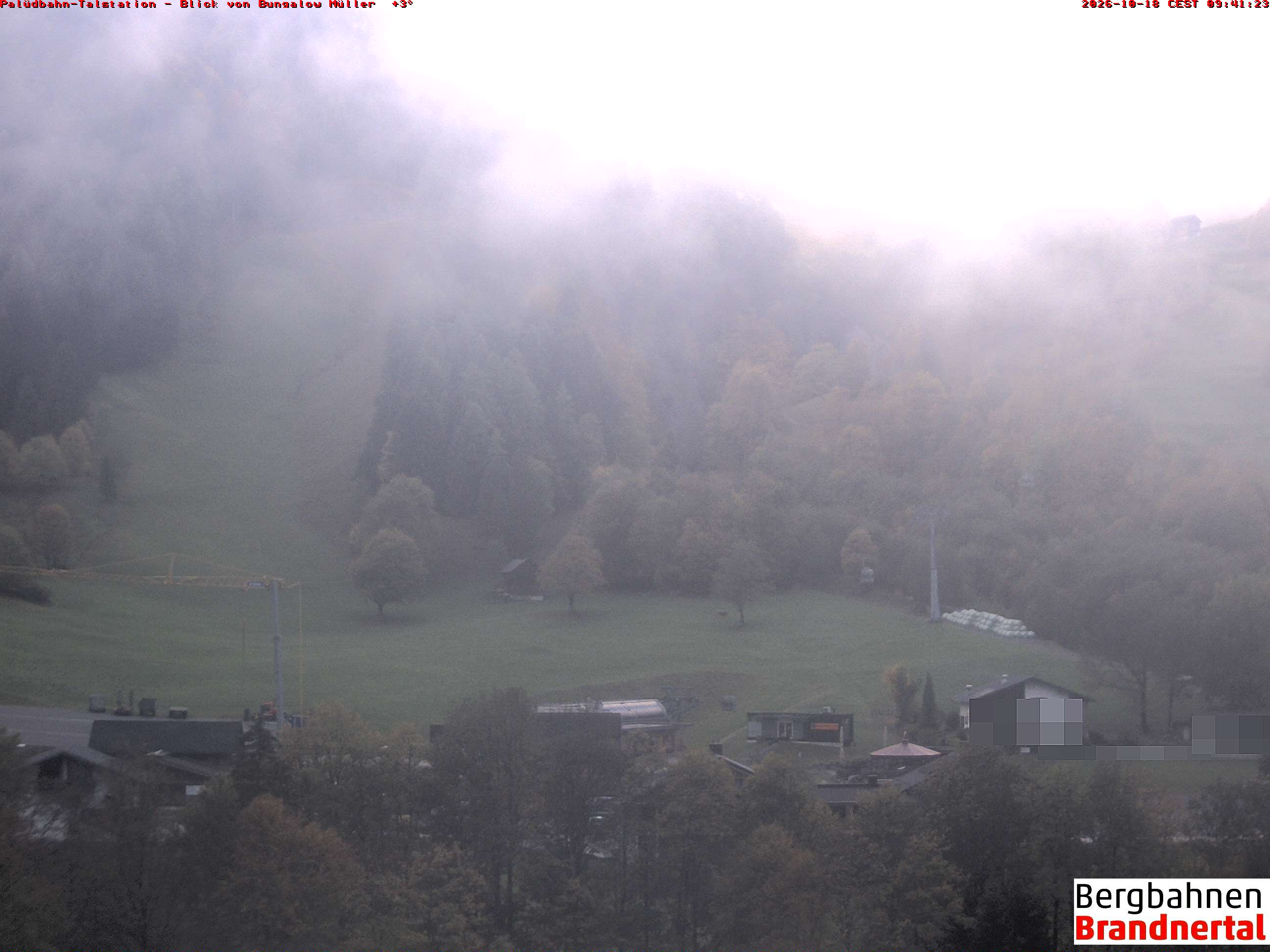 Blick auf Palüdbahn von Bungalow Müller