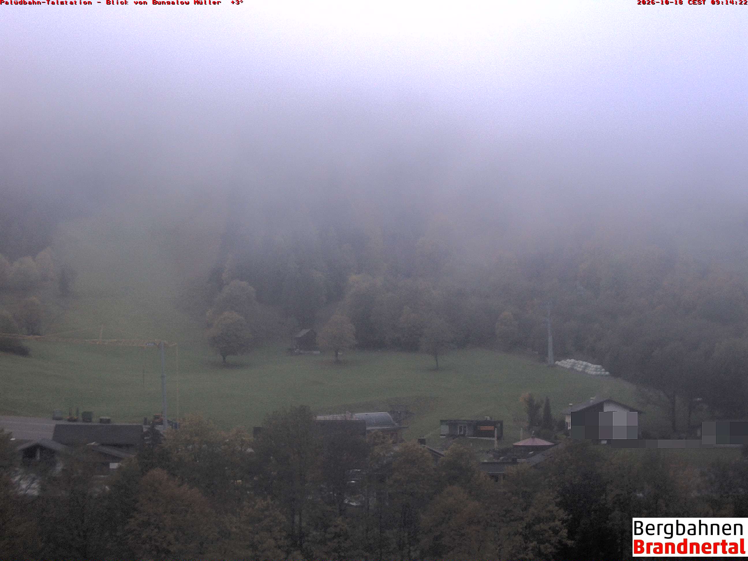 Blick auf Palüdbahn von Bungalow Müller