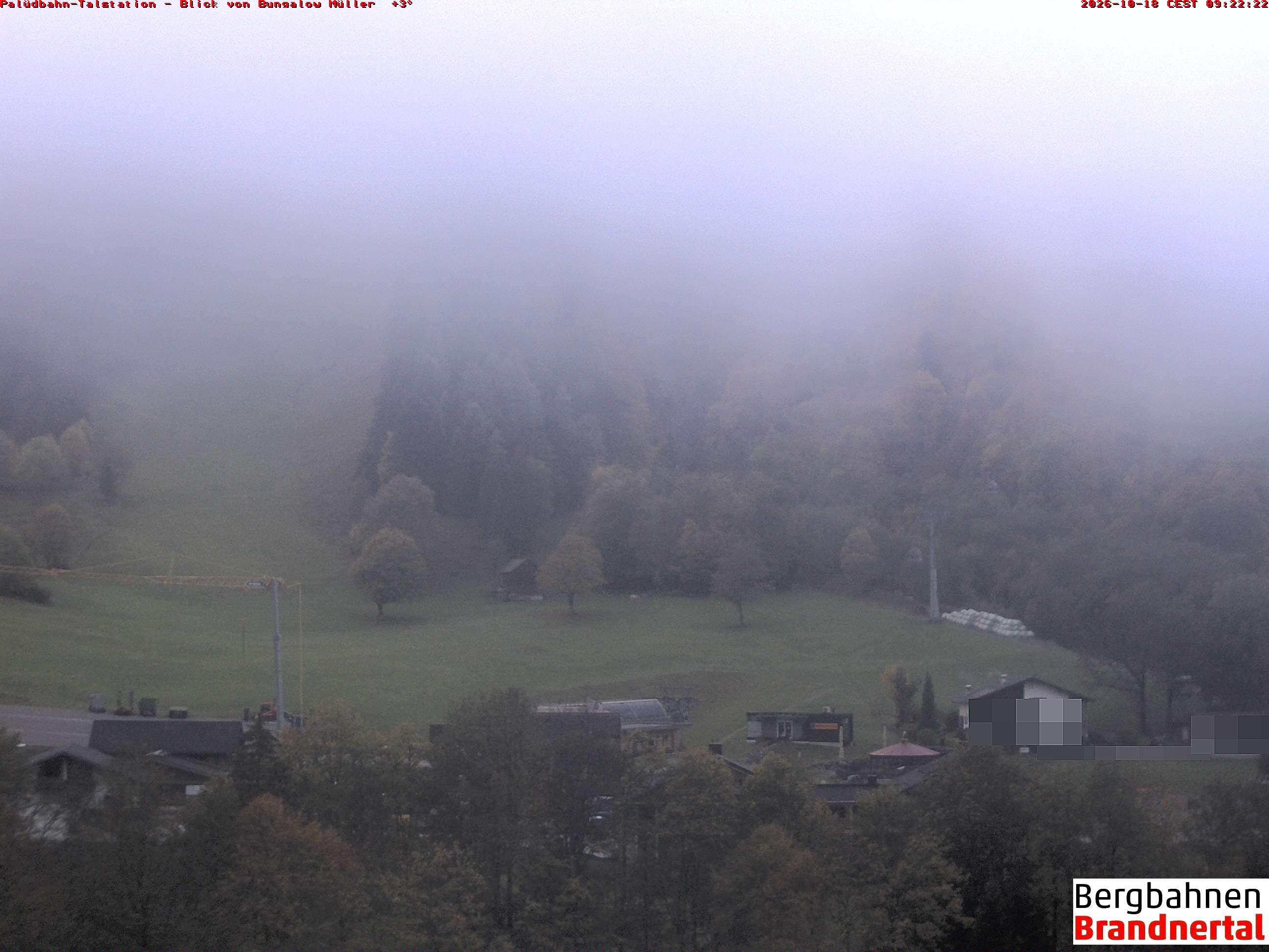 Blick auf Palüdbahn von Bungalow Müller