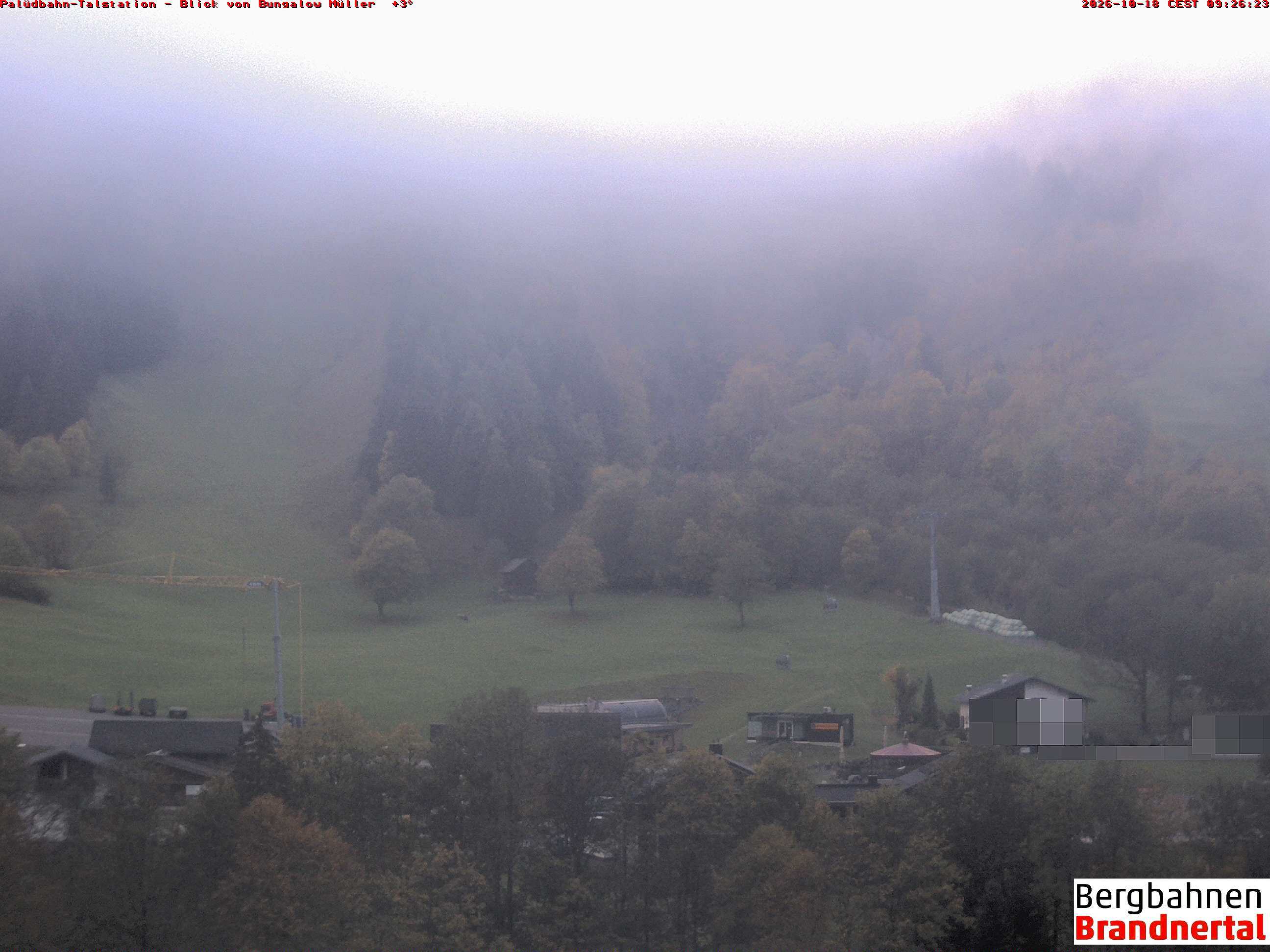 Blick auf Palüdbahn von Bungalow Müller