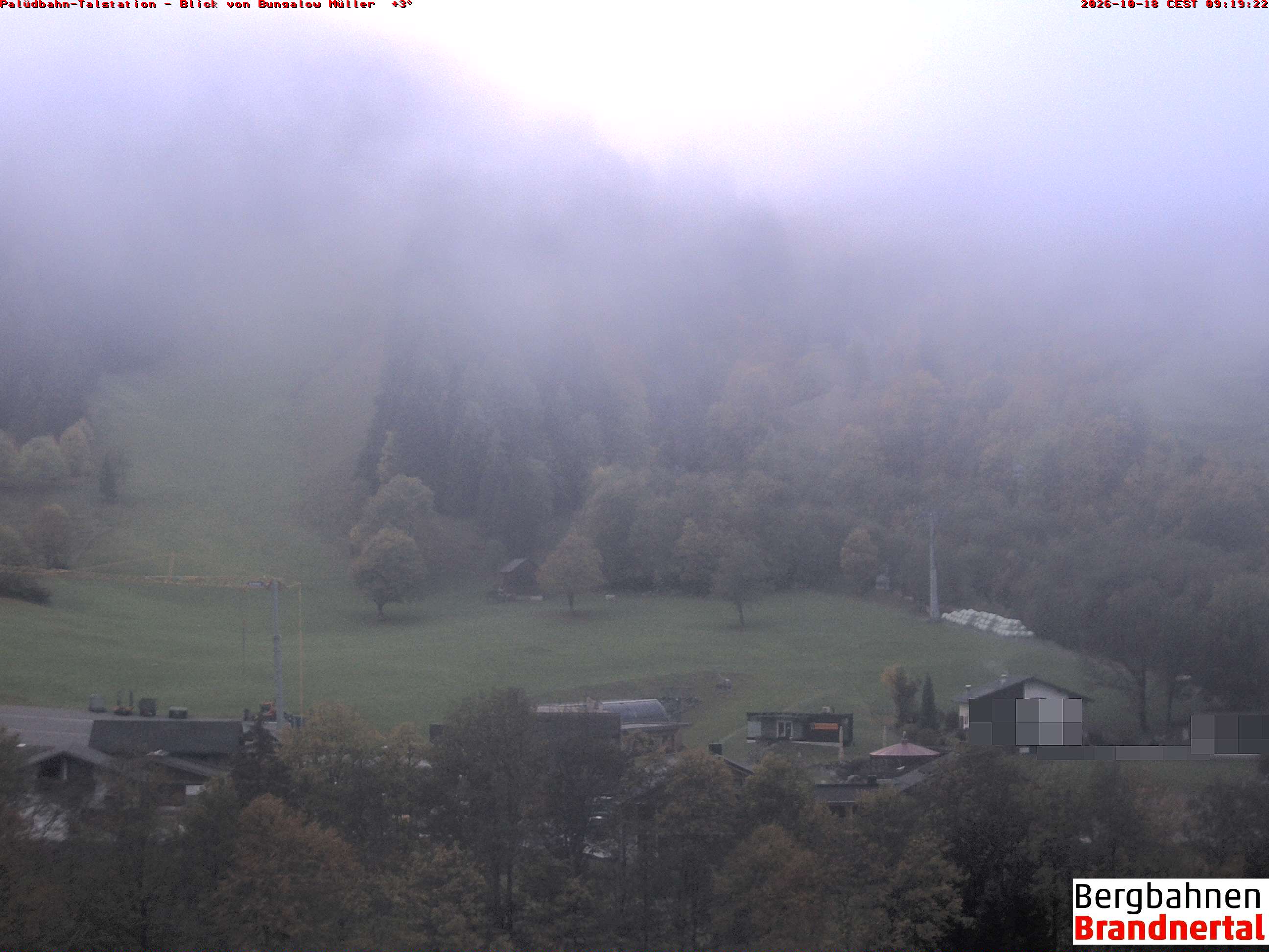Blick auf Palüdbahn von Bungalow Müller