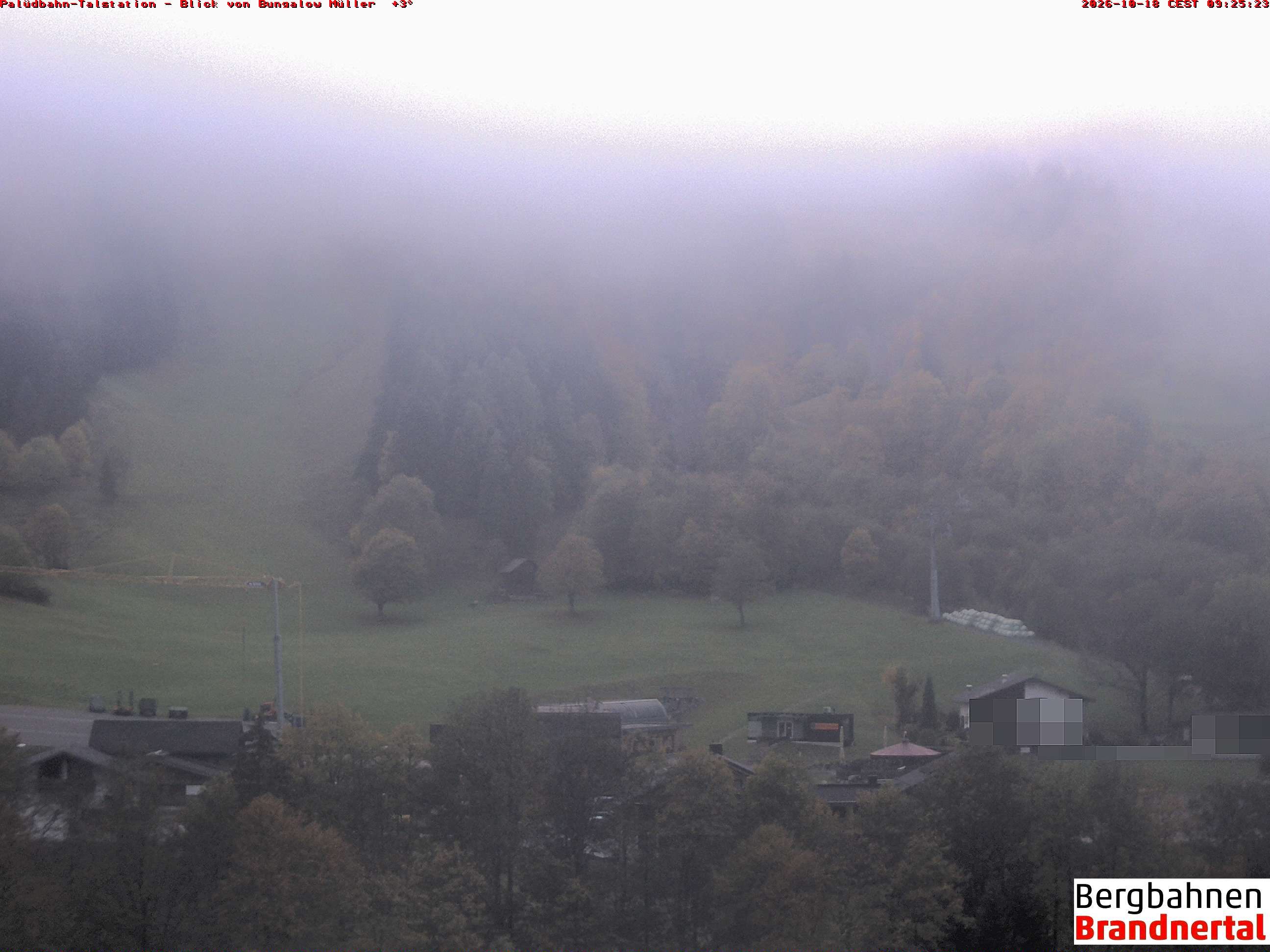 Blick auf Palüdbahn von Bungalow Müller