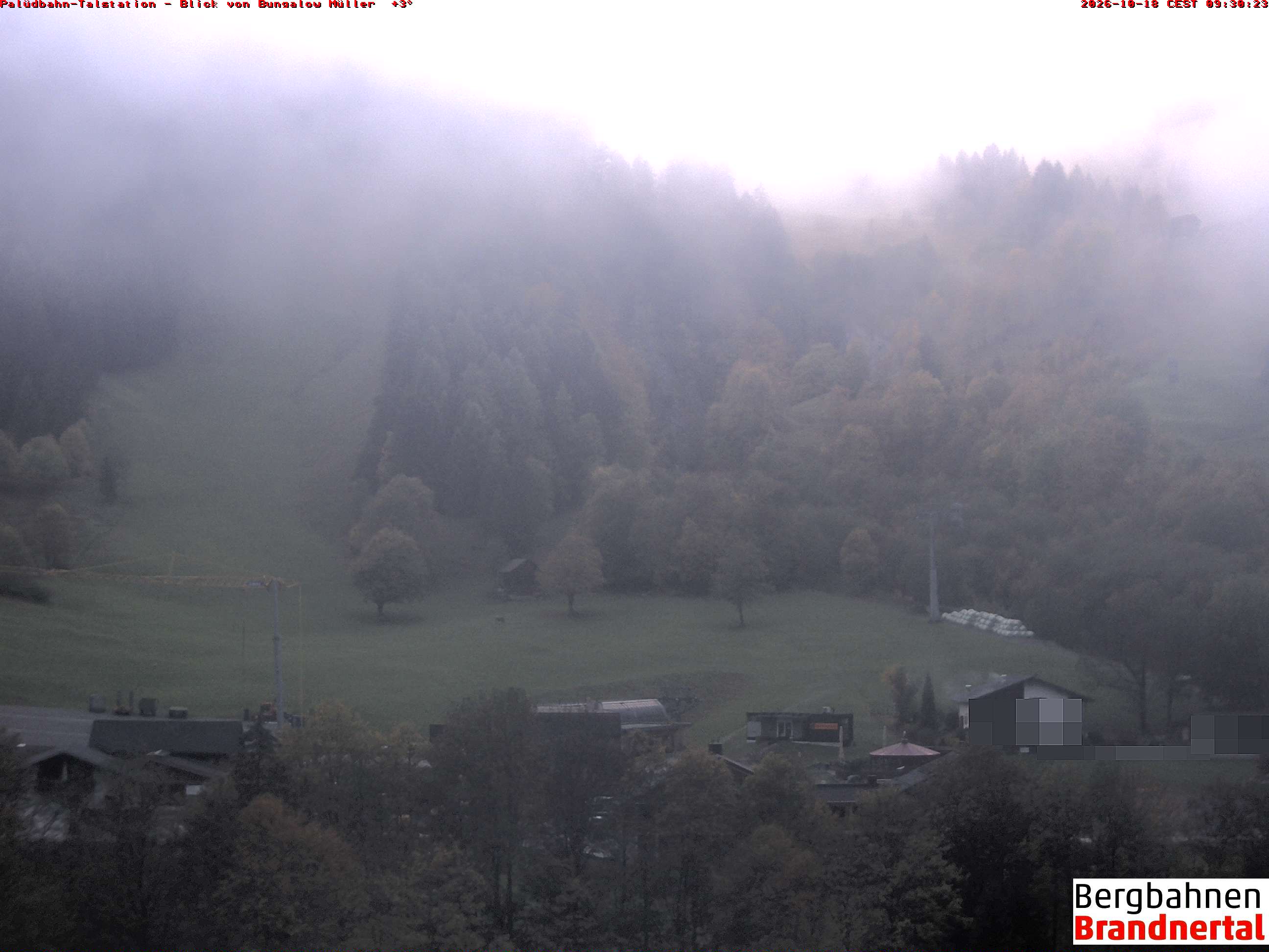 Blick auf Palüdbahn von Bungalow Müller
