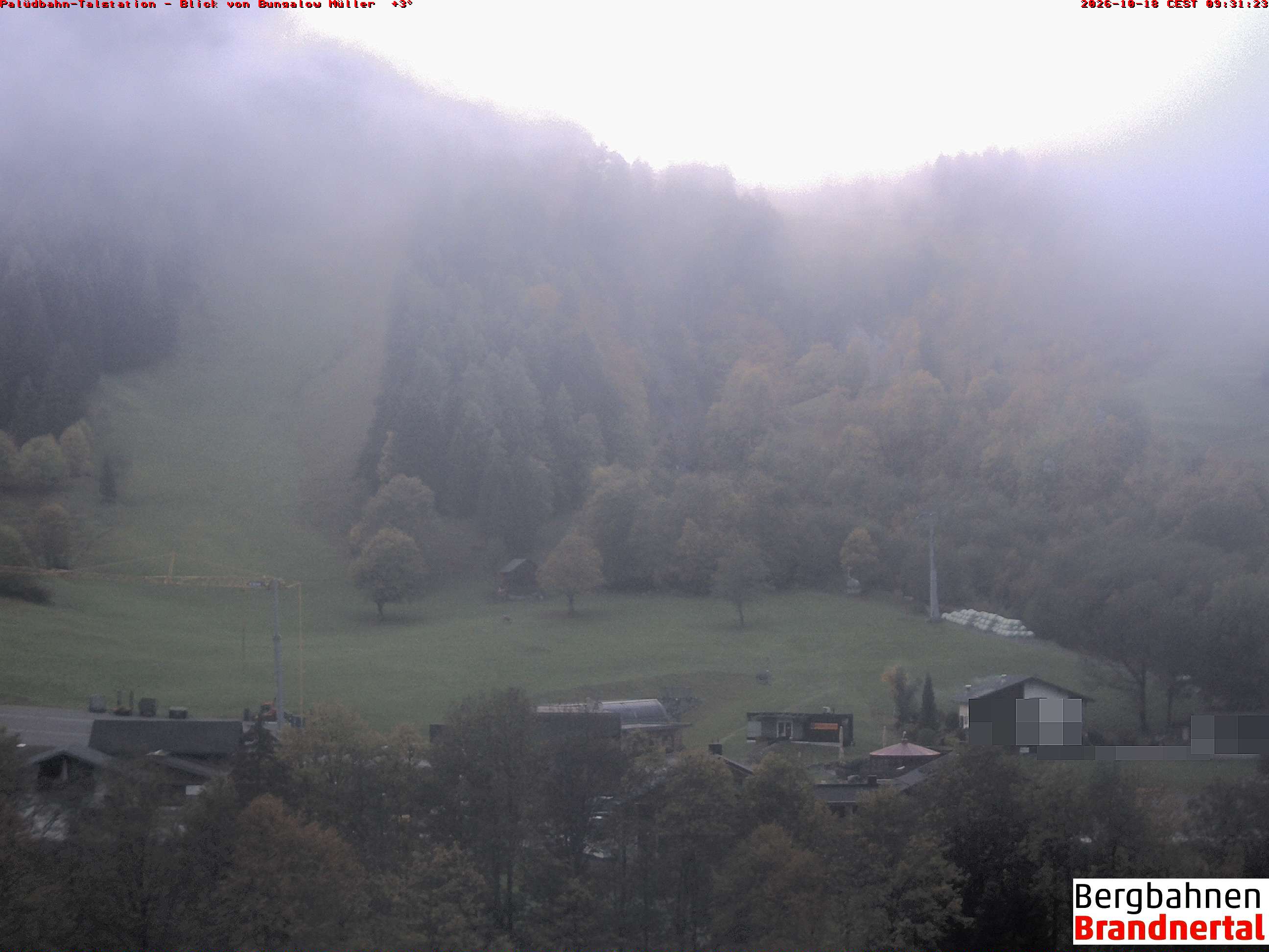 Blick auf Palüdbahn von Bungalow Müller