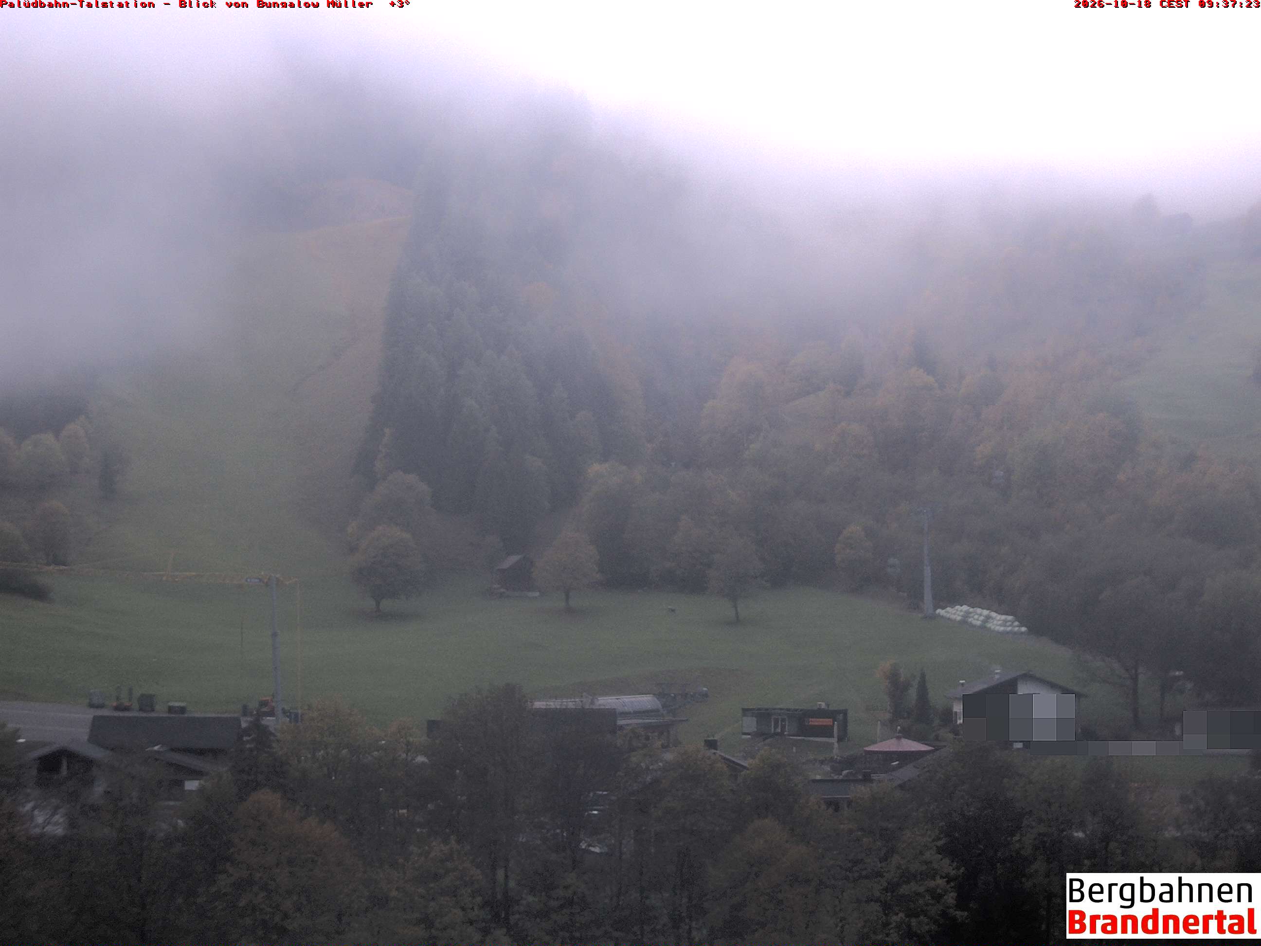 Blick auf Palüdbahn von Bungalow Müller