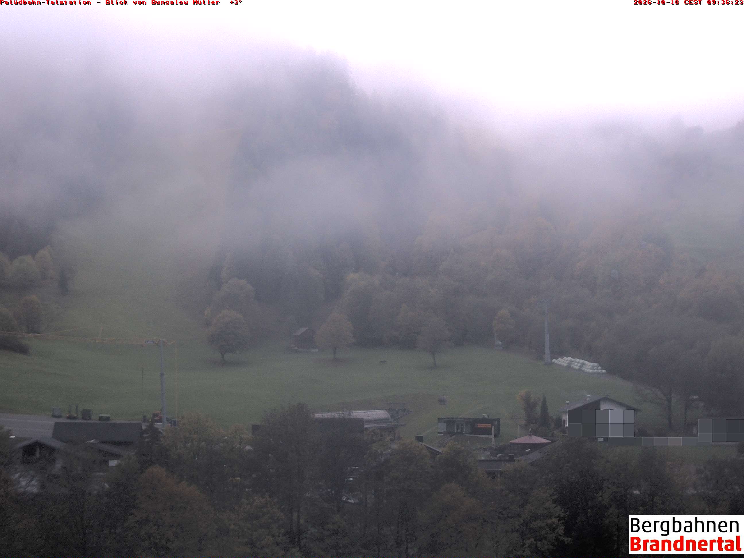 Blick auf Palüdbahn von Bungalow Müller