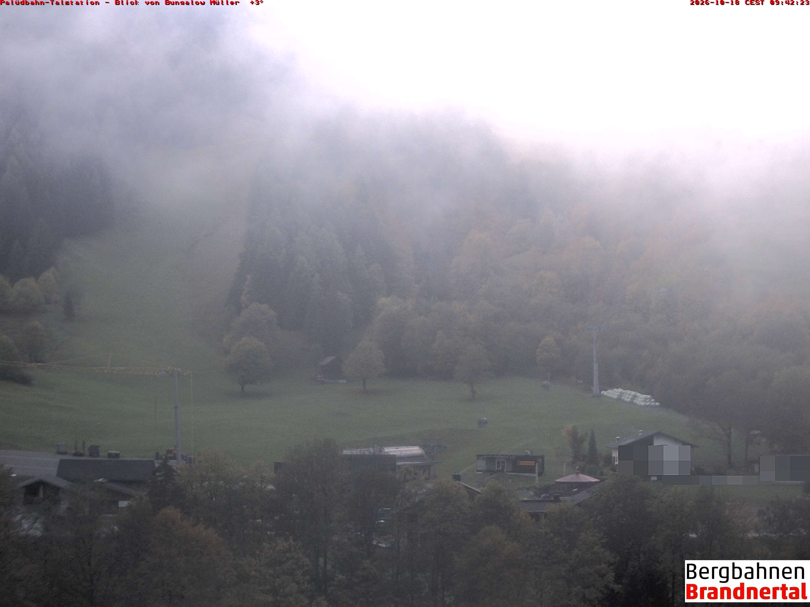 Blick auf Palüdbahn von Bungalow Müller
