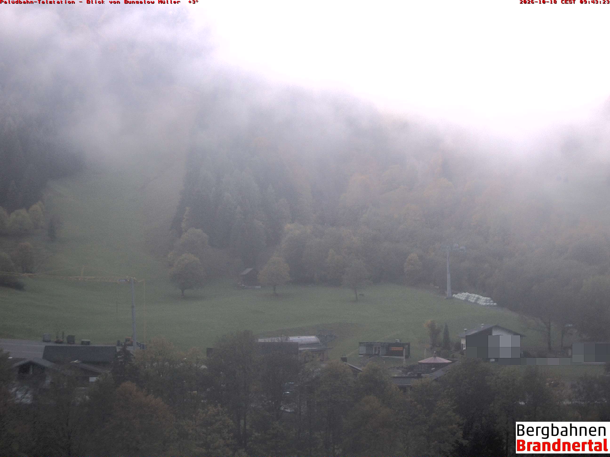 Blick auf Palüdbahn von Bungalow Müller