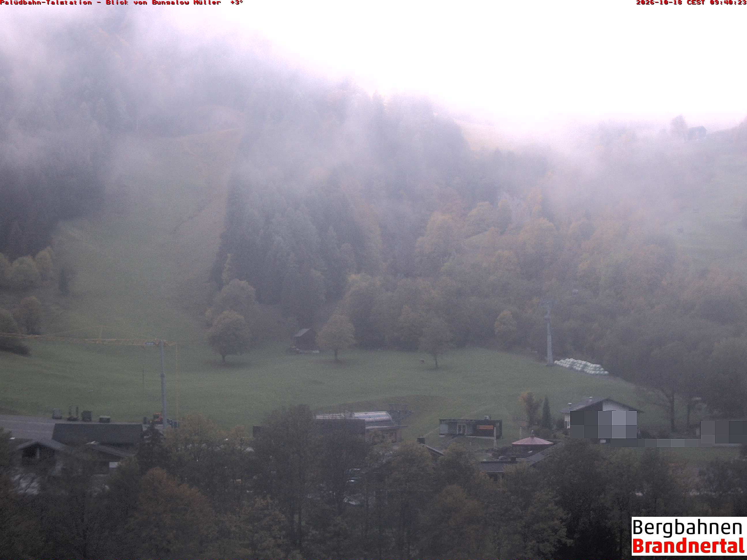Blick auf Palüdbahn von Bungalow Müller
