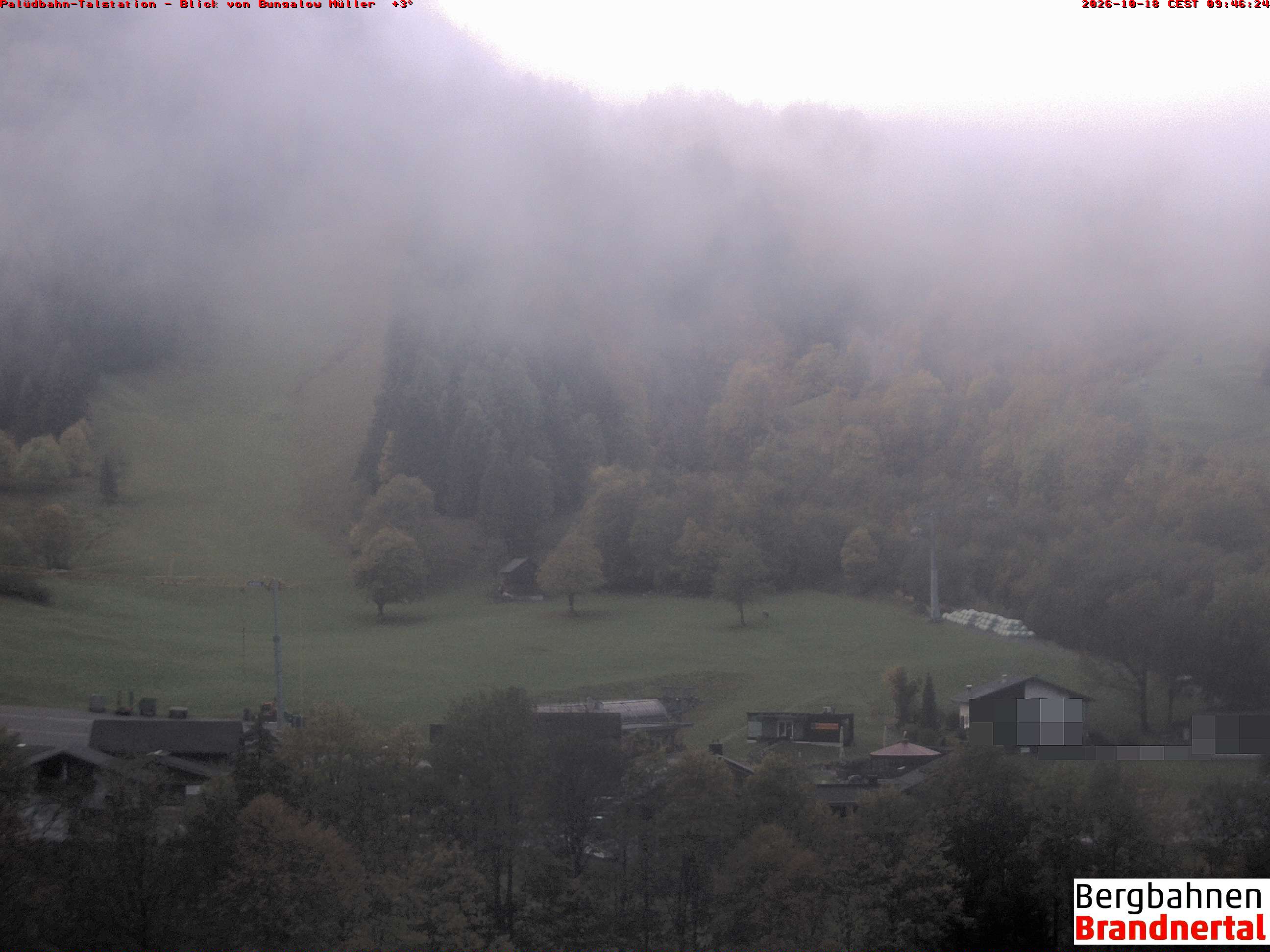 Blick auf Palüdbahn von Bungalow Müller